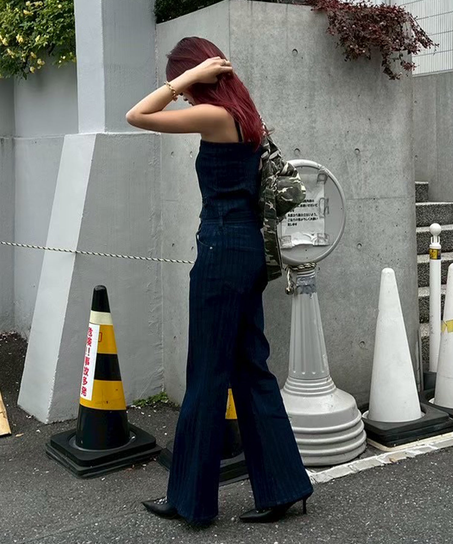 STAFF:163cm/COLOR:BLACK/SIZE:L