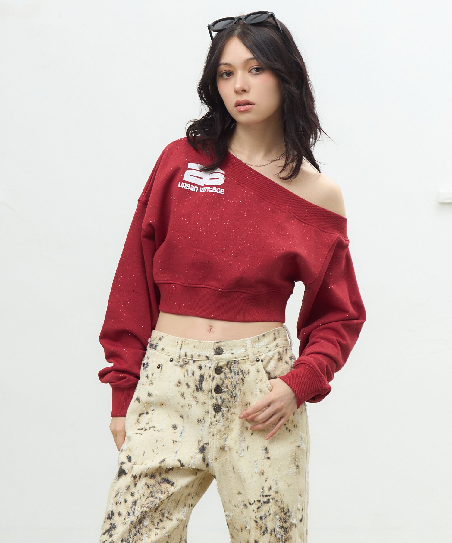 MODEL:163cm/COLOR:RED/SIZE:F