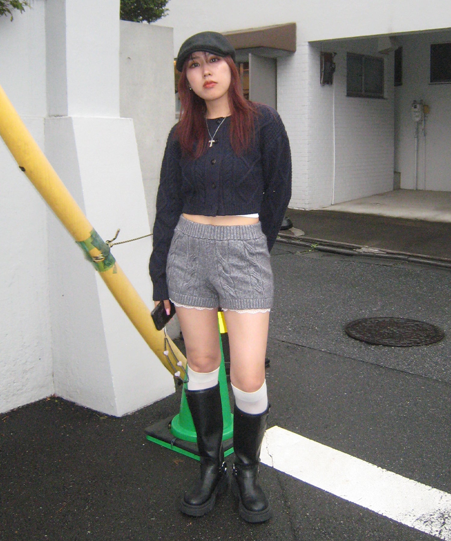 STAFF:1 58cm/COLOR:NAVY/SIZE:F