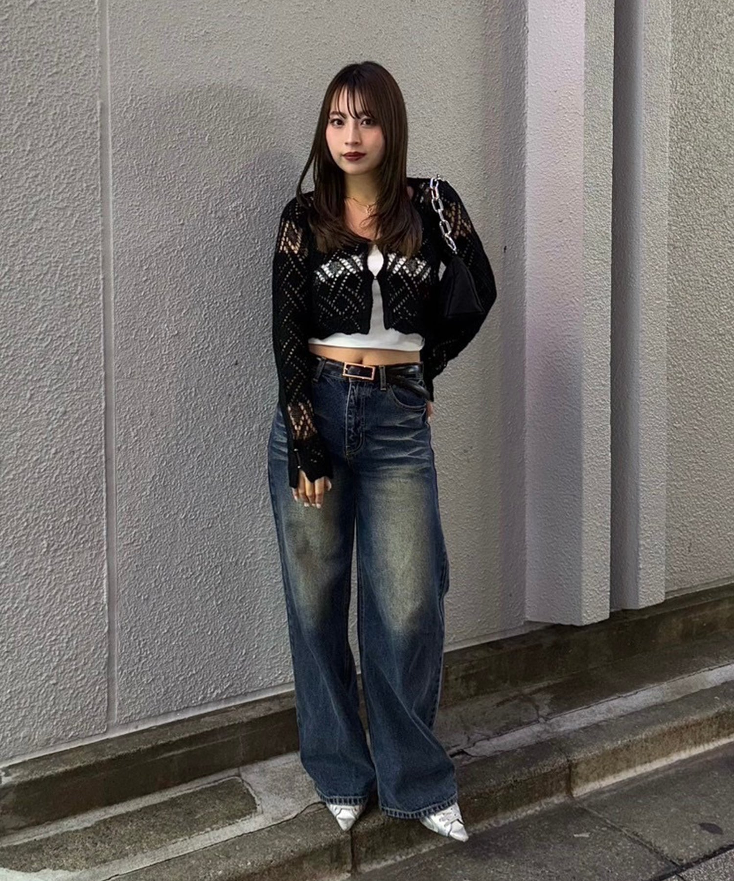 STAFF:161cm/COLOR:BLACK/SIZE:F