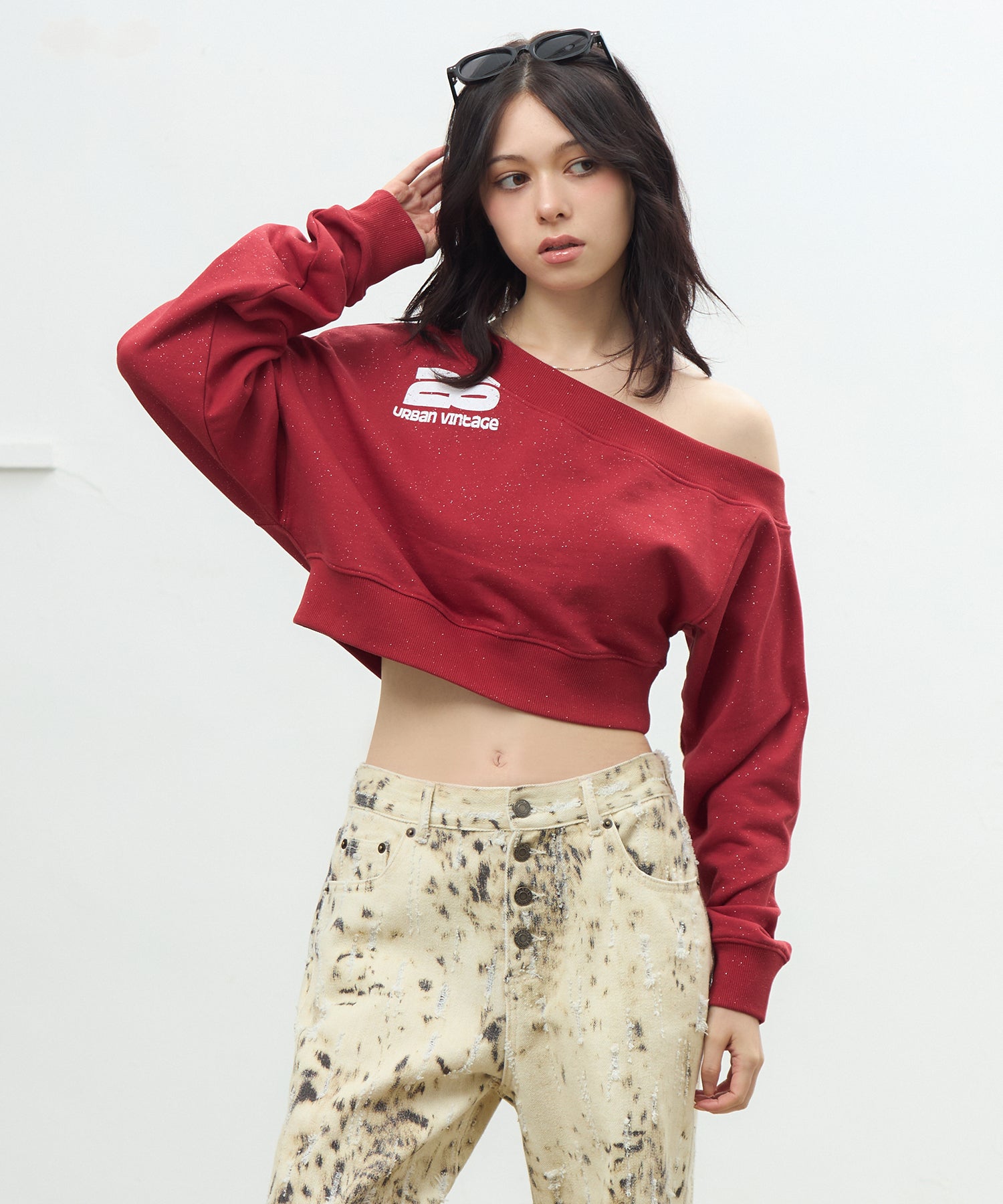 MODEL:163cm/COLOR:RED/SIZE:F