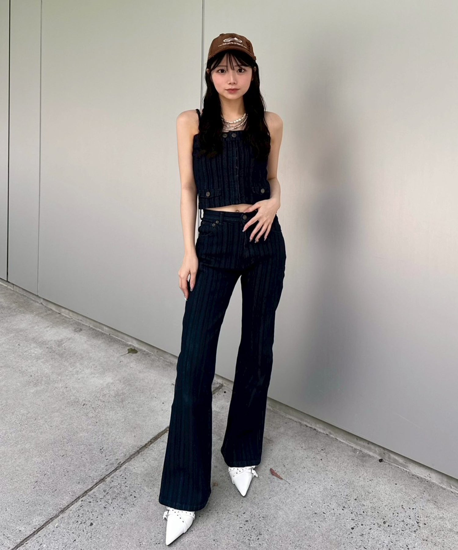 STAFF:156cm/COLOR:BLUE/SIZE:S