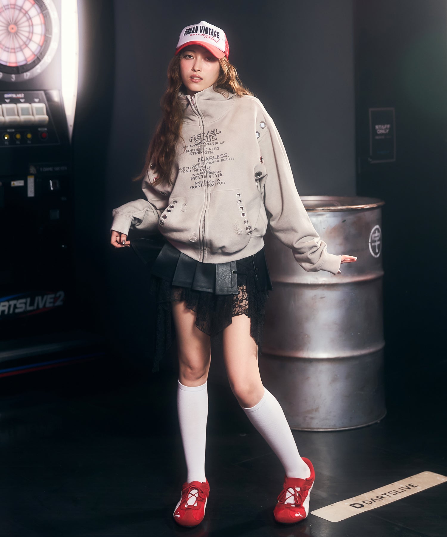 MODEL:163cm/COLOR:IVORY/SIZE:F