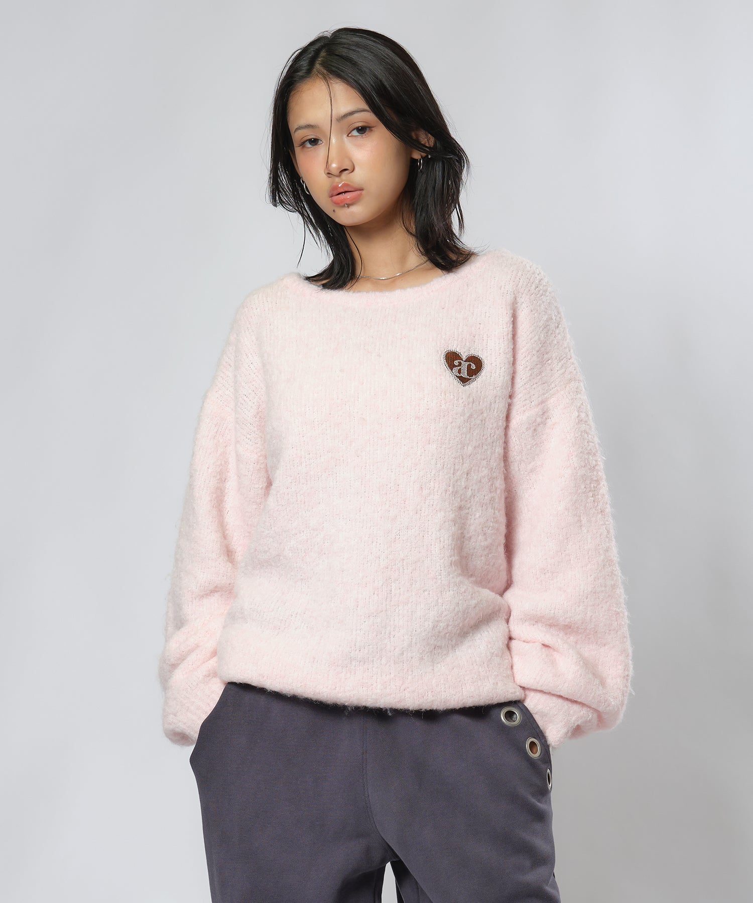MODEL:170cm/COLOR:PINK/SIZE:F