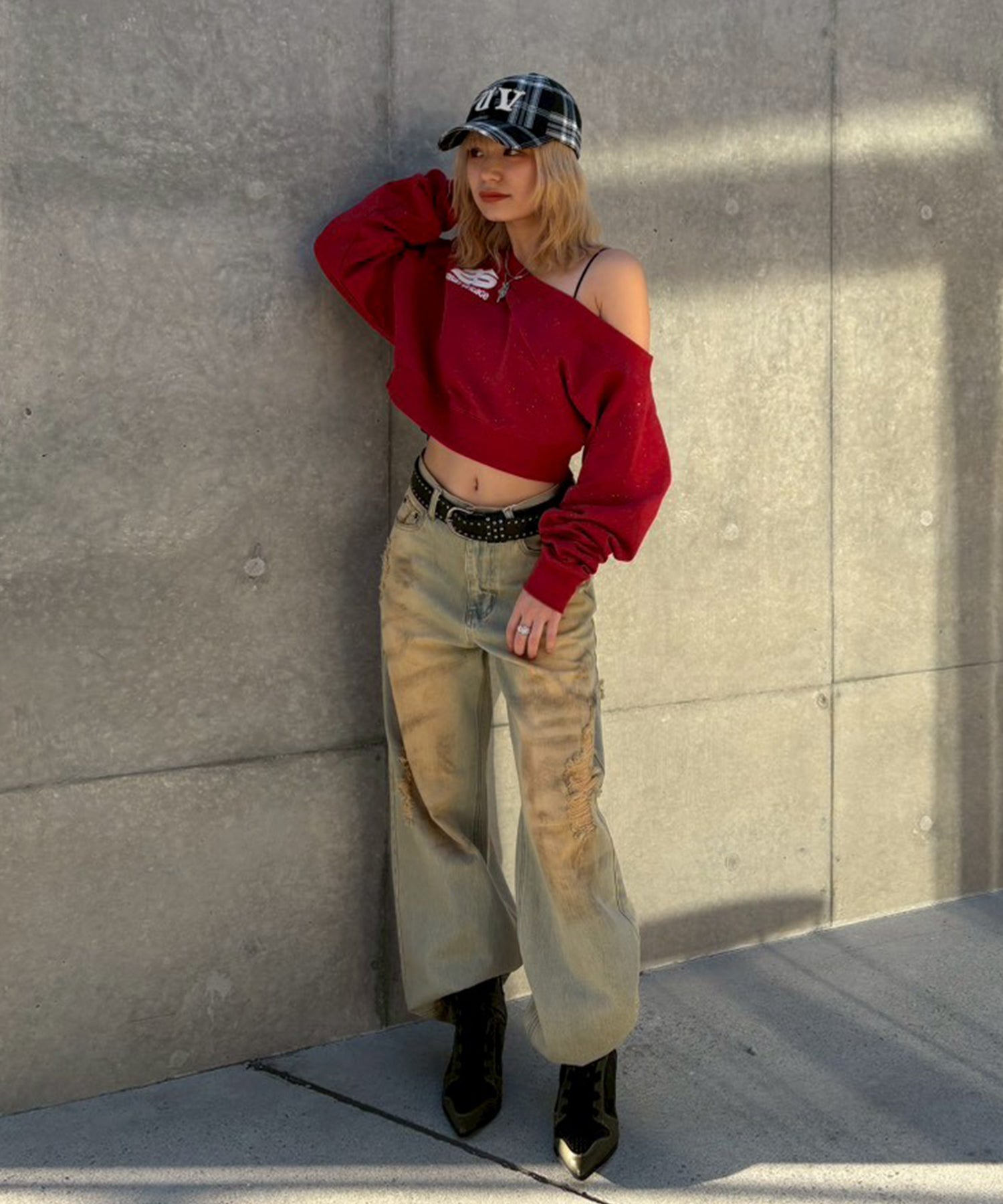 STAFF:151cm/COLOR:LIGHT BLUE/SIZE:22