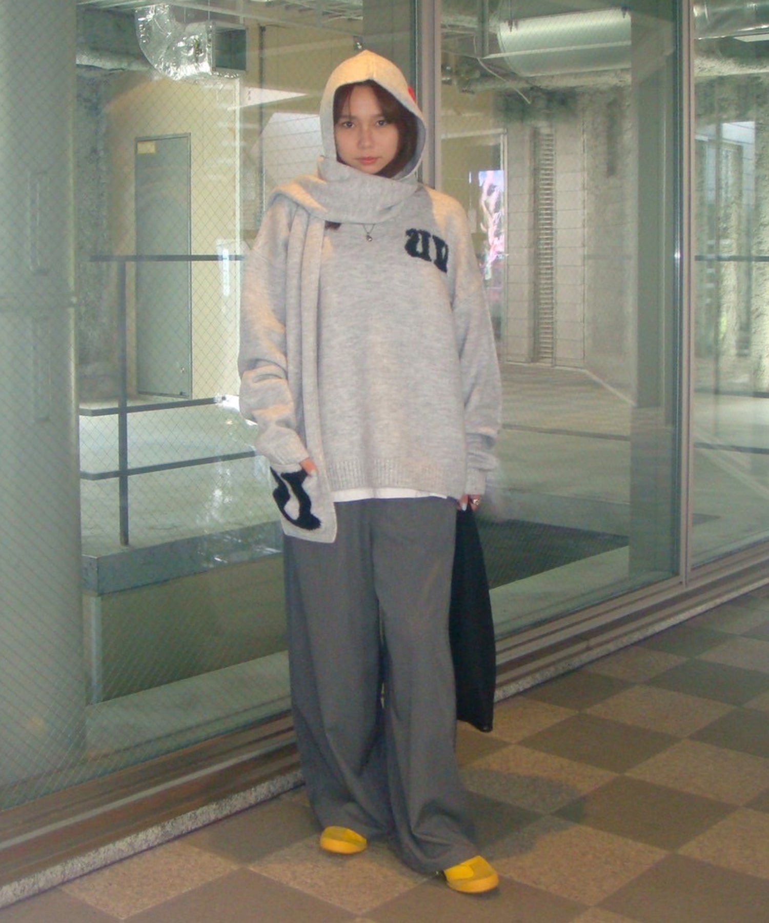 STAFF:159cm/COLOR:GRAY/SIZE:F