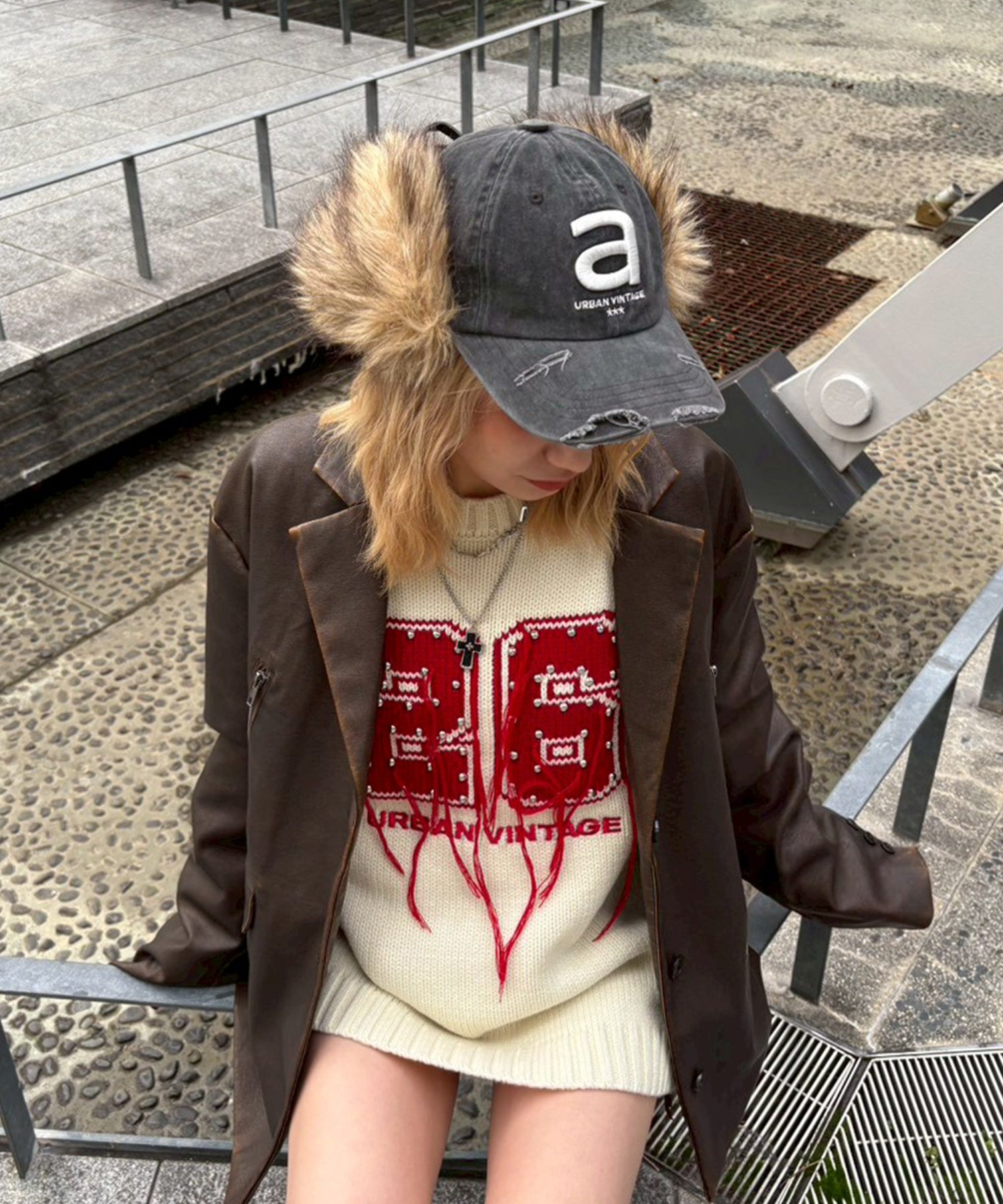 STAFF:151cm/COLOR:WHITE/SIZE:F