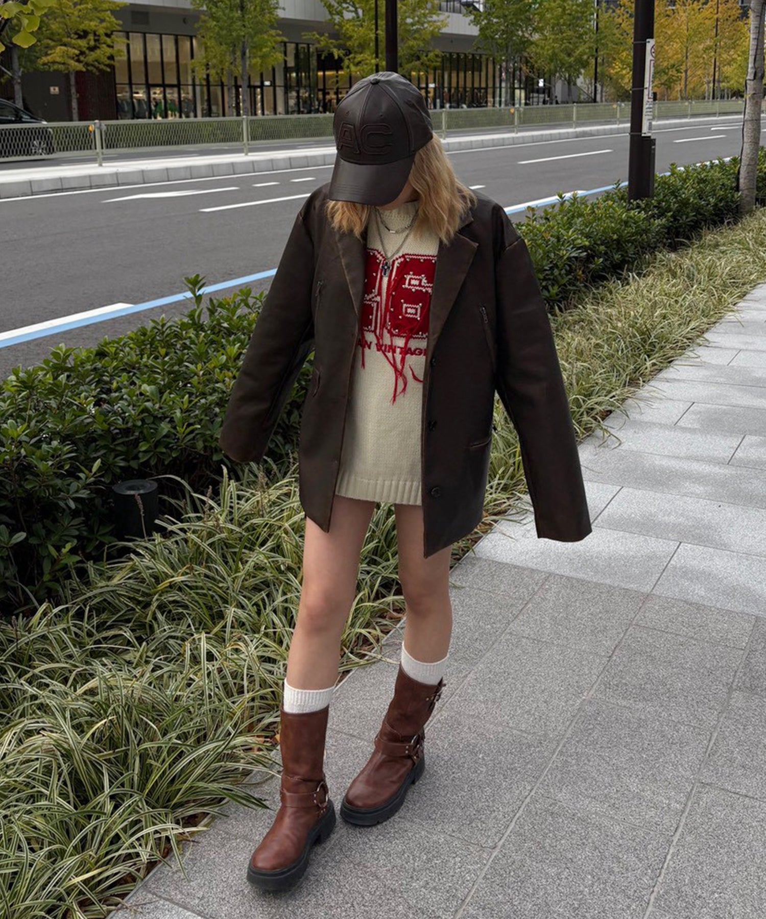 STAFF:151cm/COLOR:WHITE/SIZE:F