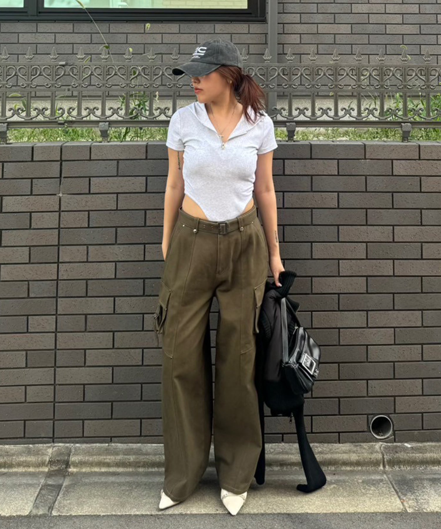 STAFF:158cm/COLOR:KHAKI/SIZE:S