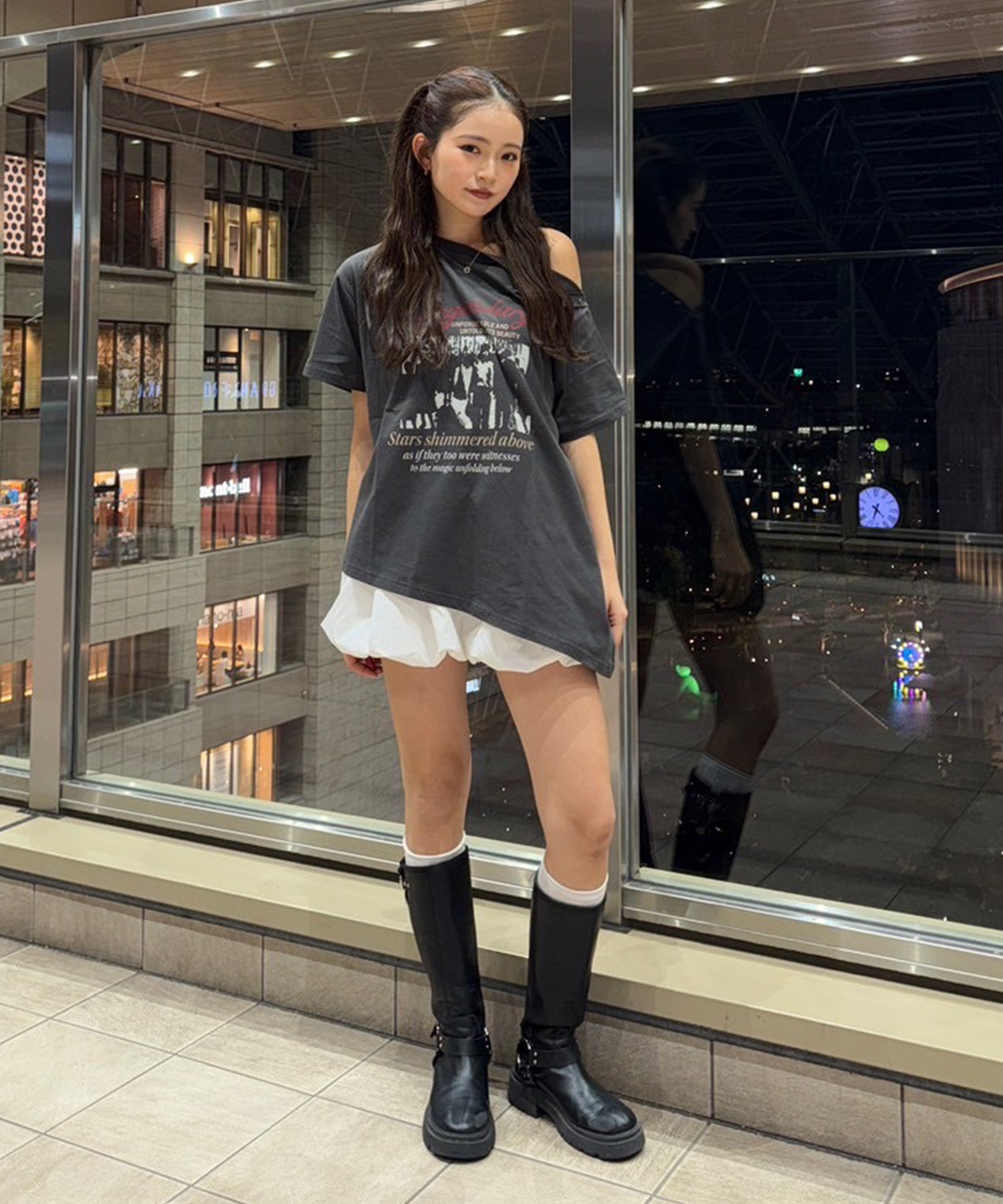 STAFF:170cm/COLOR:BLACK/SIZE:M