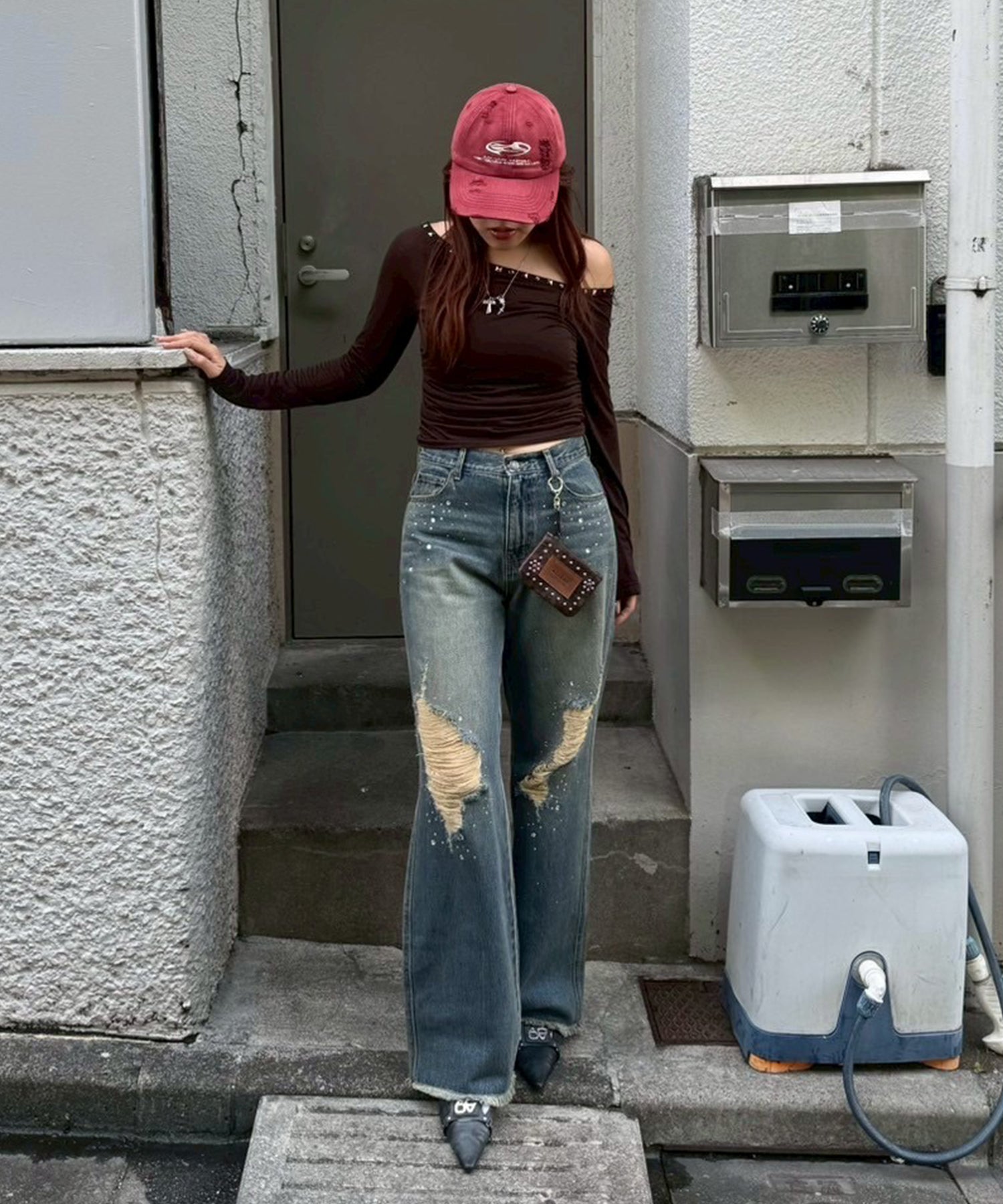 COLOR:BROWN/SIZE:F