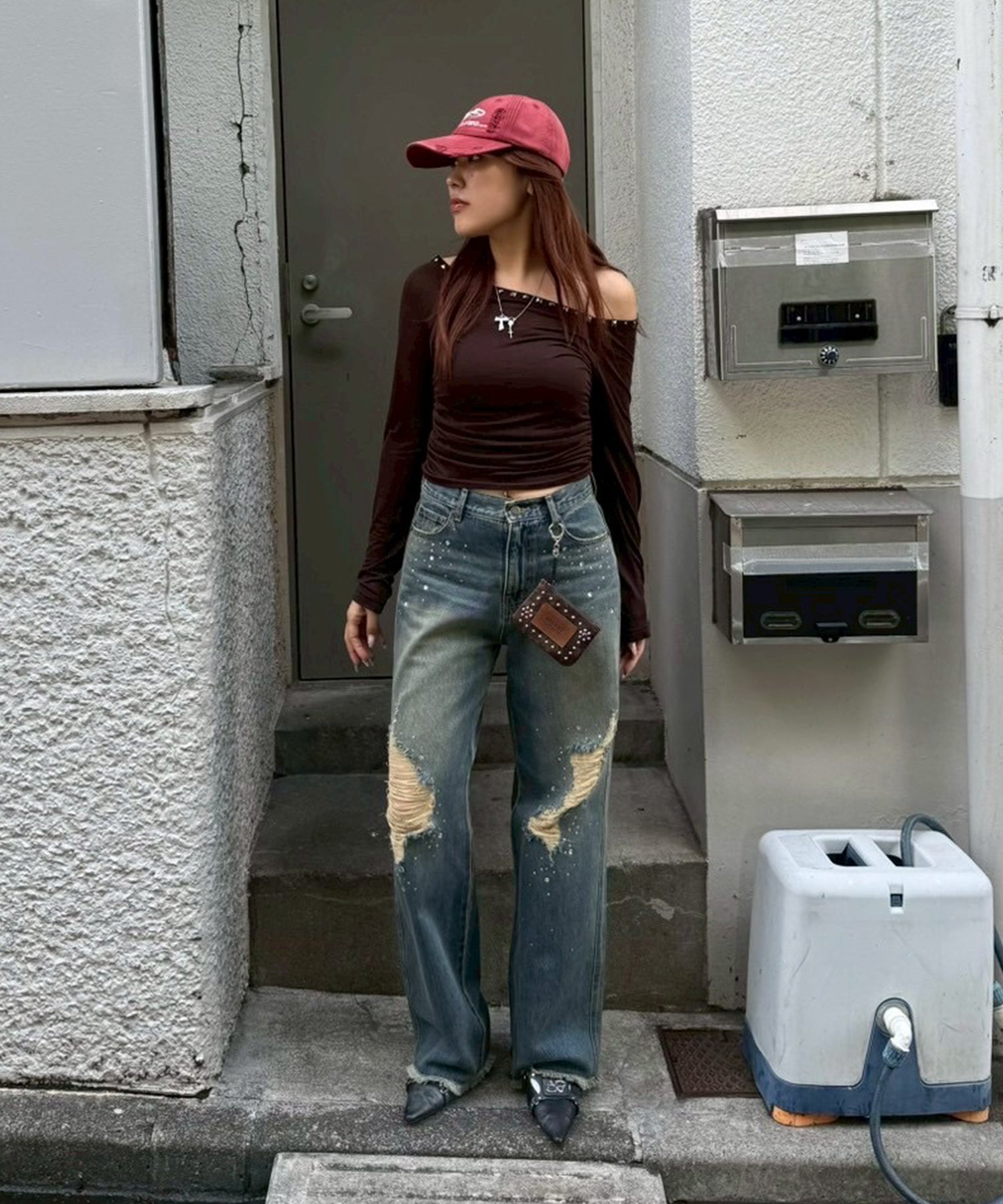 COLOR:BROWN/SIZE:F