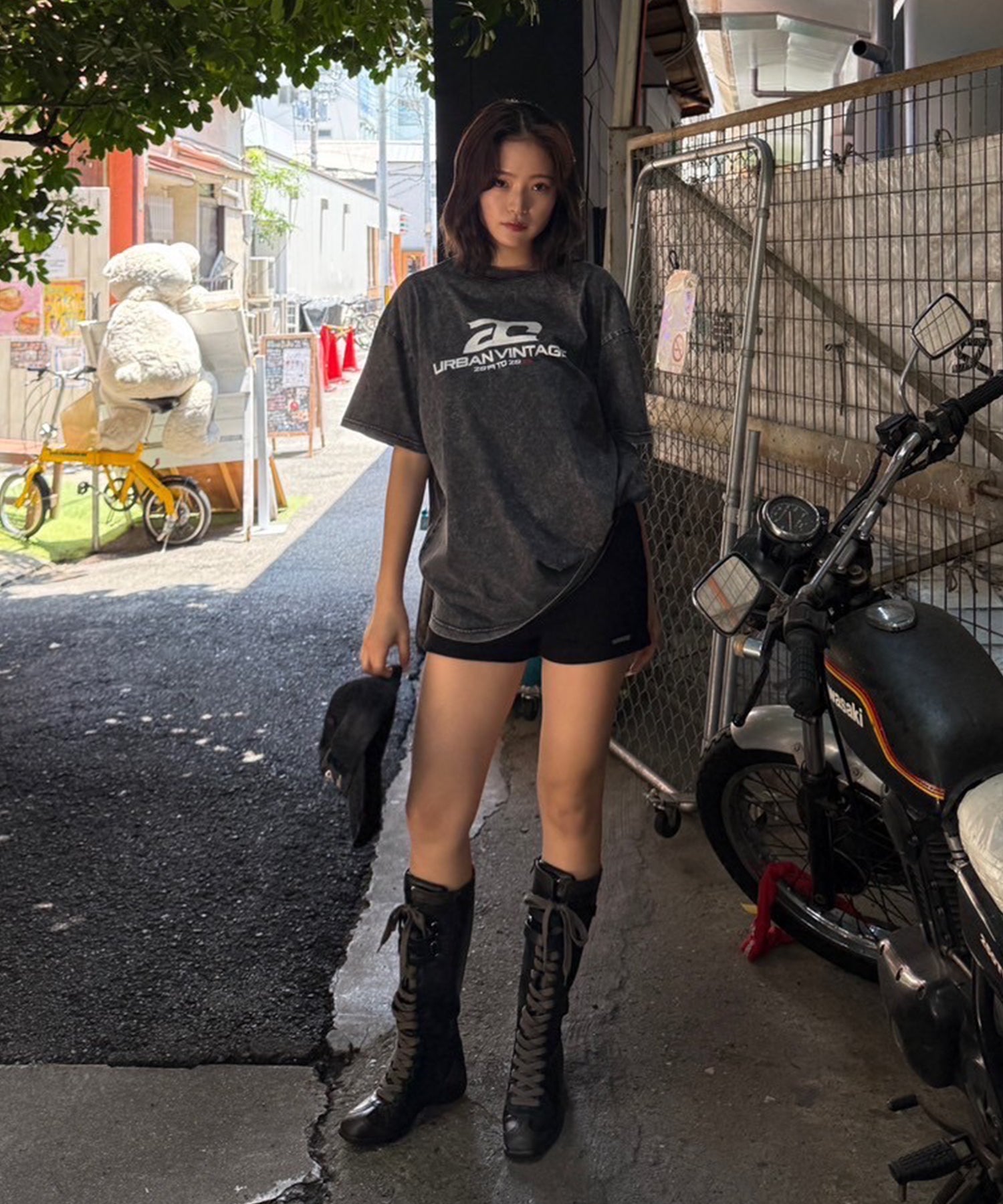 STAFF:170cm/COLOR:BLACK/SIZE:L