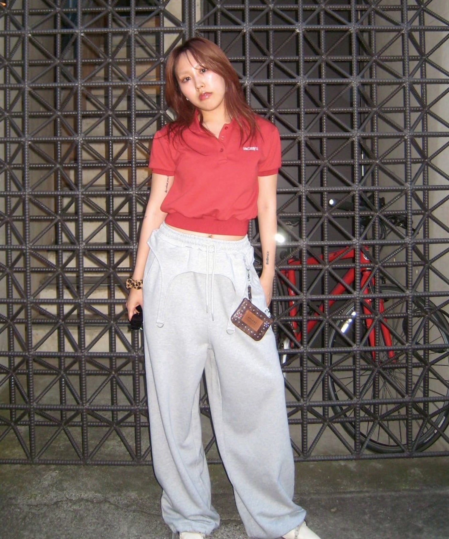 STAFF:158cm/COLOR:RED/SIZE:F