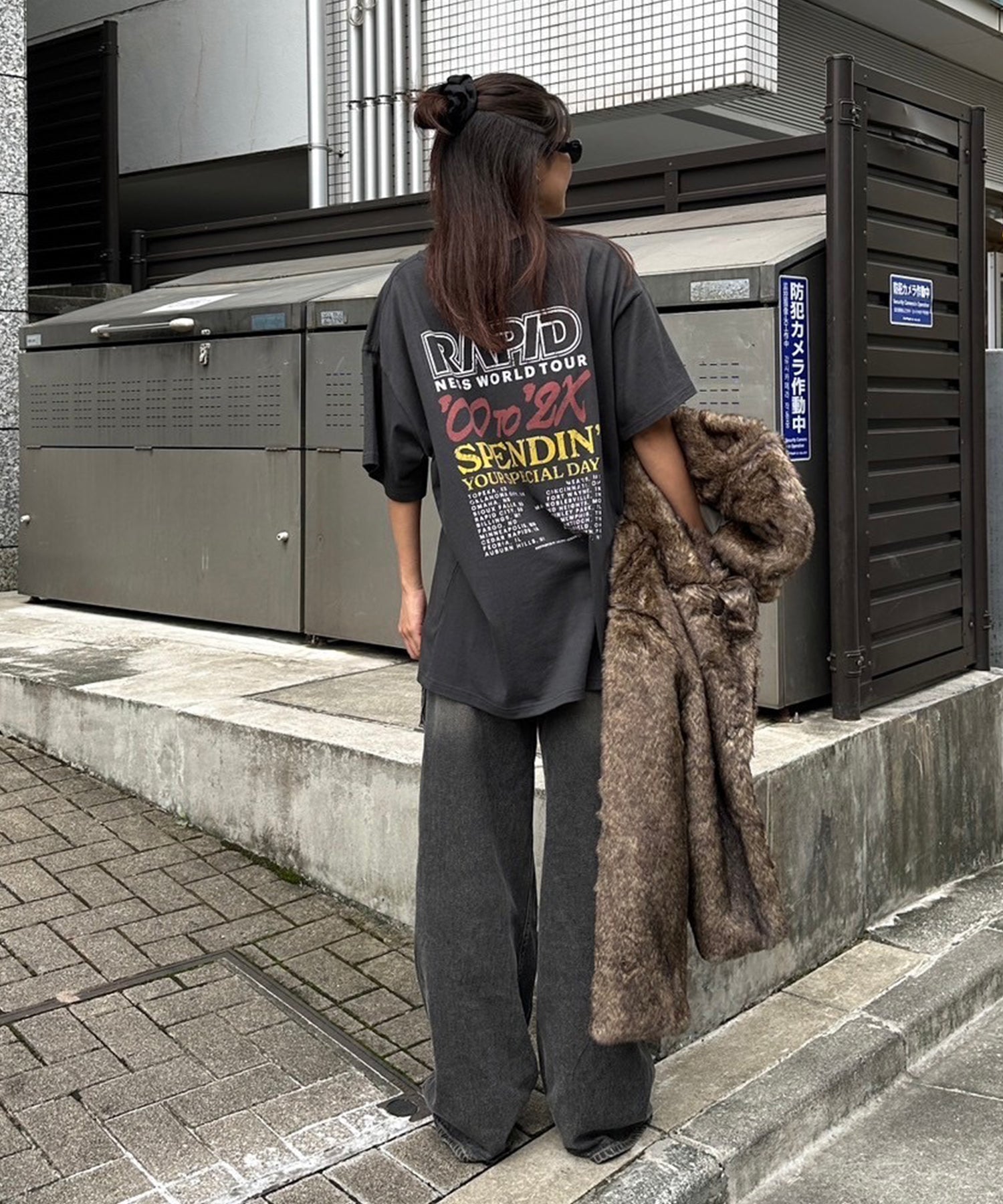 STAFF:162cm/COLOR:DARK GRAY/SIZE:F