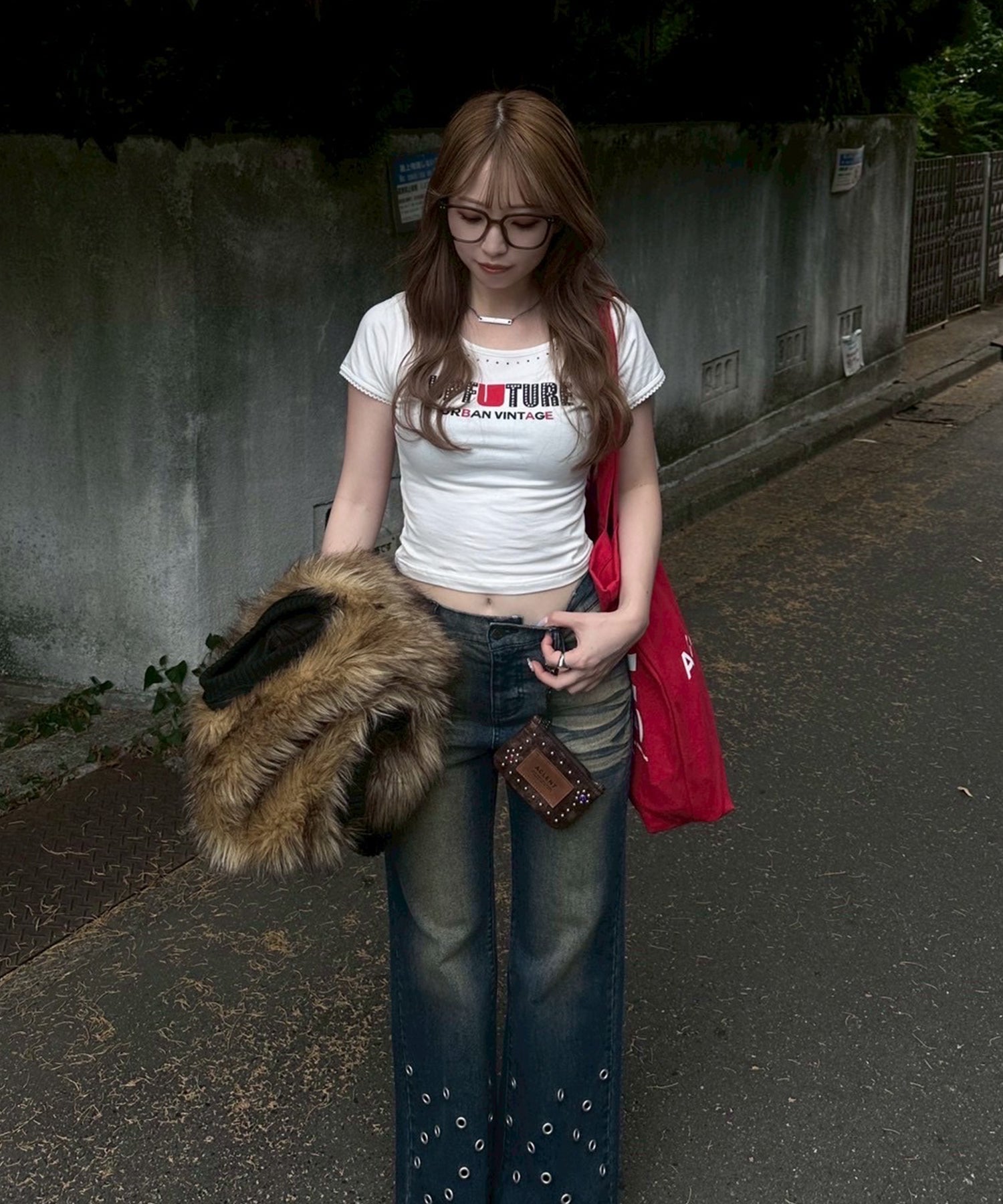 STAFF:153cm/COLOR:WHITE/SIZE:F