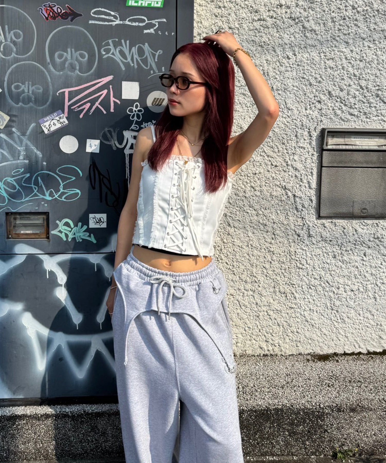STAFF:155cm/COLOR:WHITE/SIZE:F