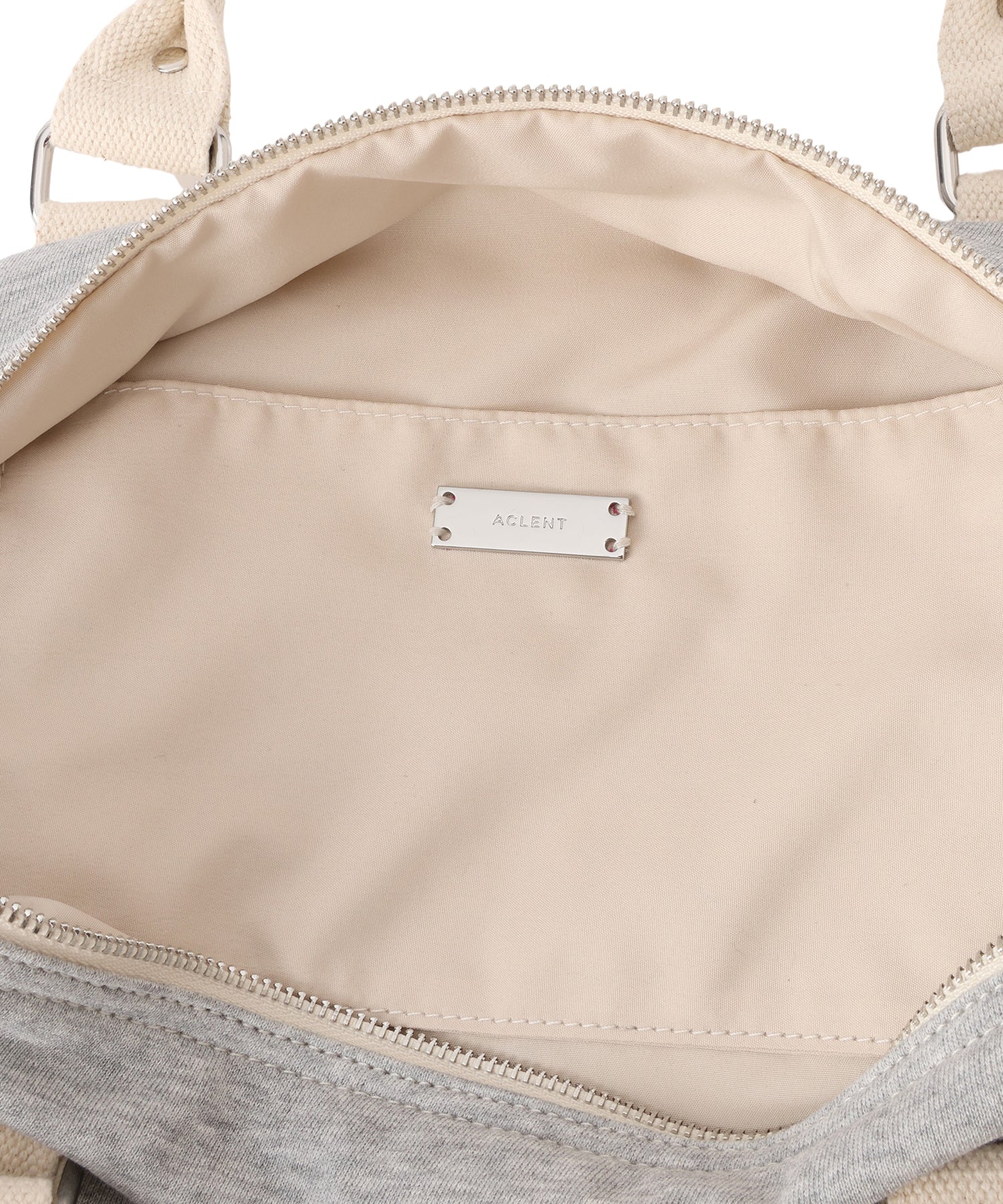 Leather Patch Sweat Bag