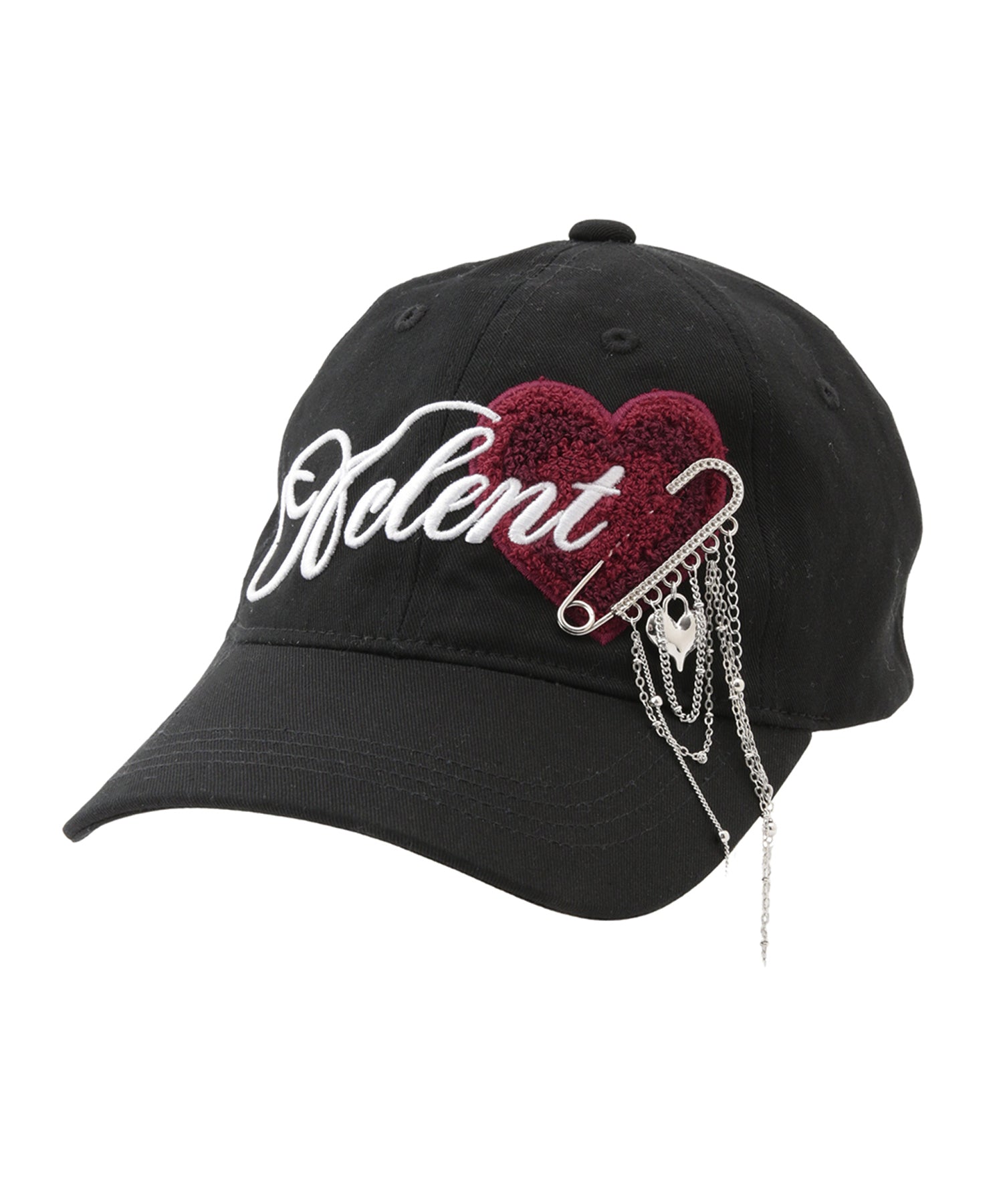 Heart Charm Logo Cap