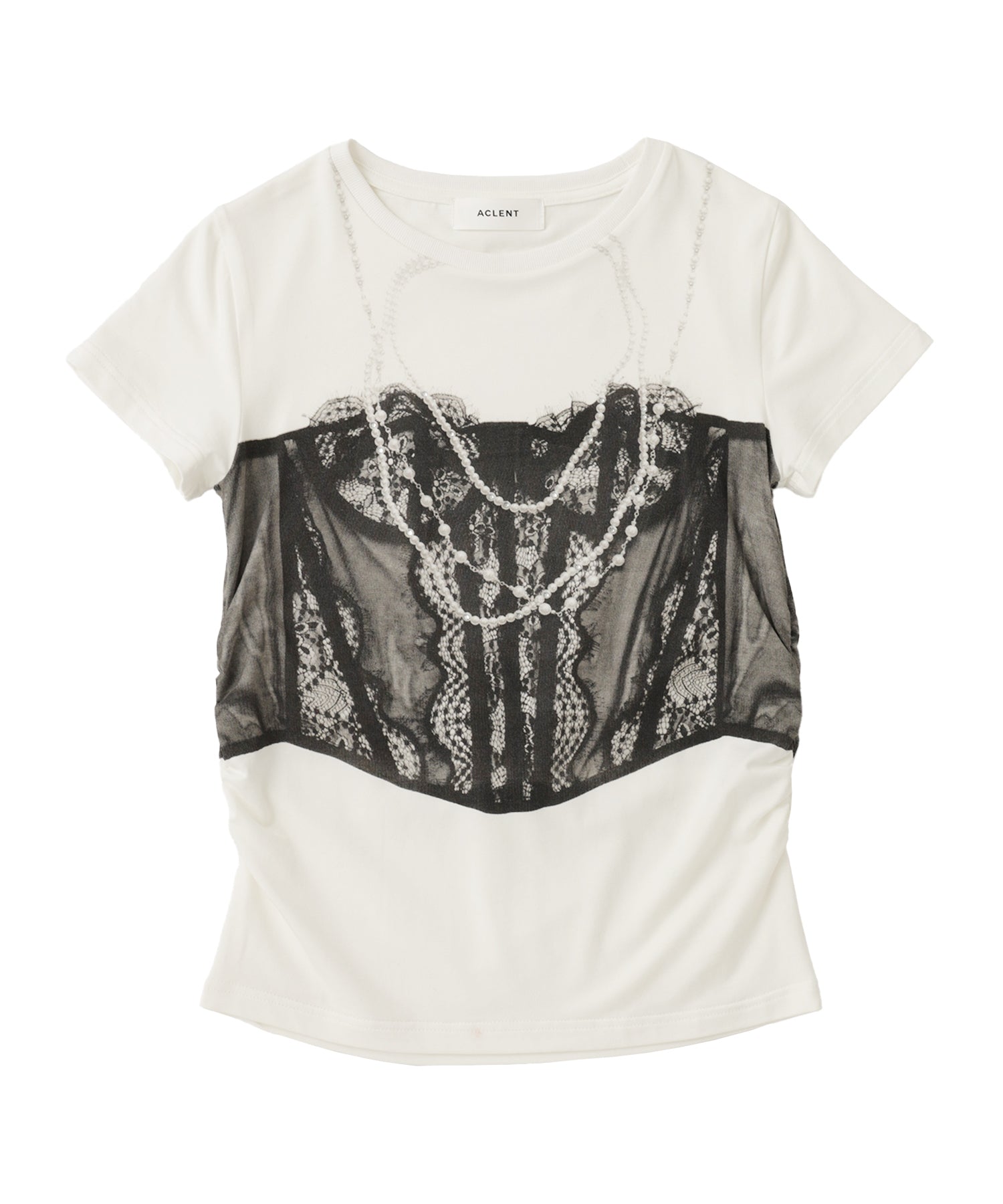 Lingerie Trompe l'œil Tee｜ACLENT（アクレント）