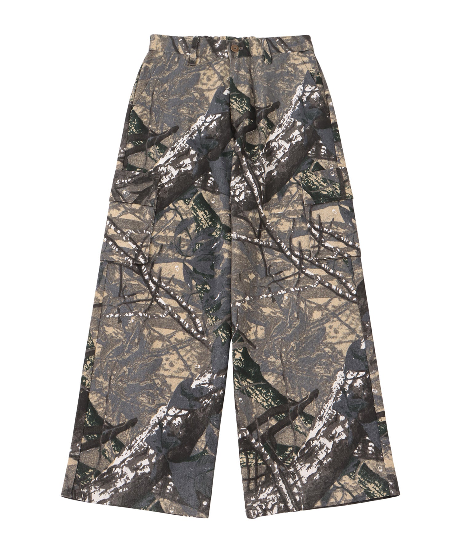 Loose camo cargo pants