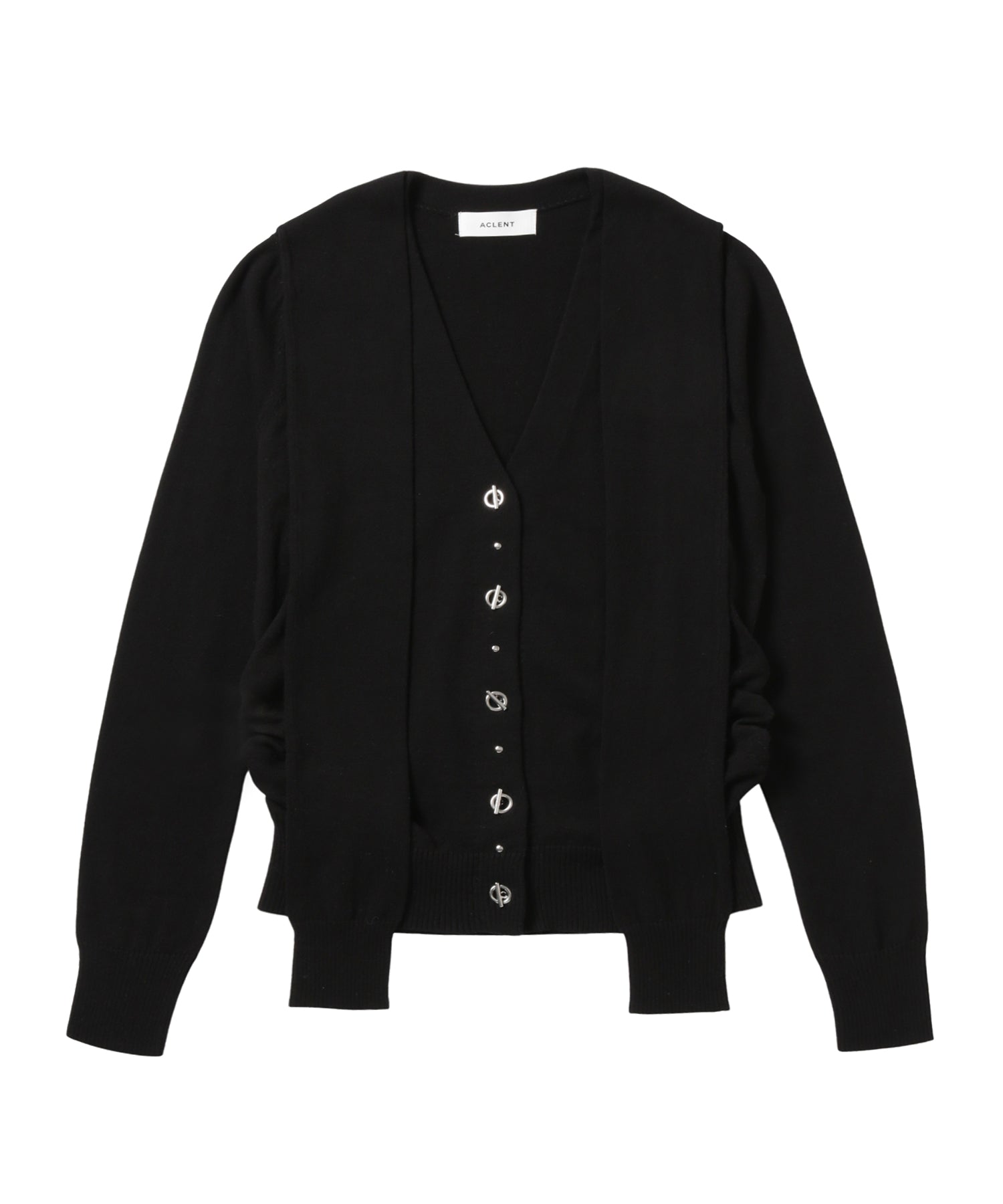 Wrap Style Knit Cardigan