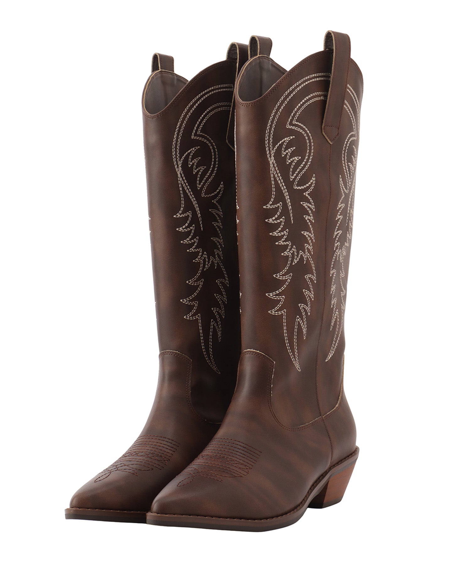 Long western boots