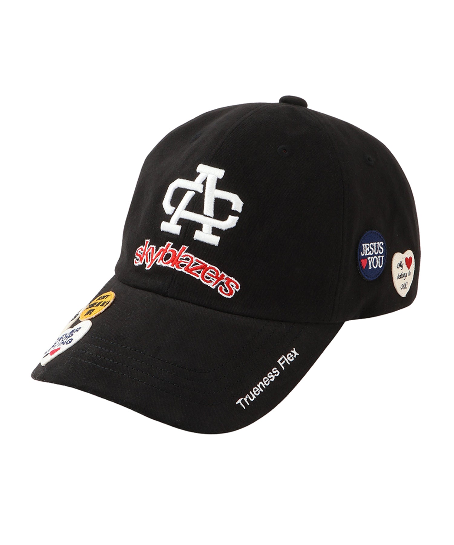 Multi Patch Logo Cap