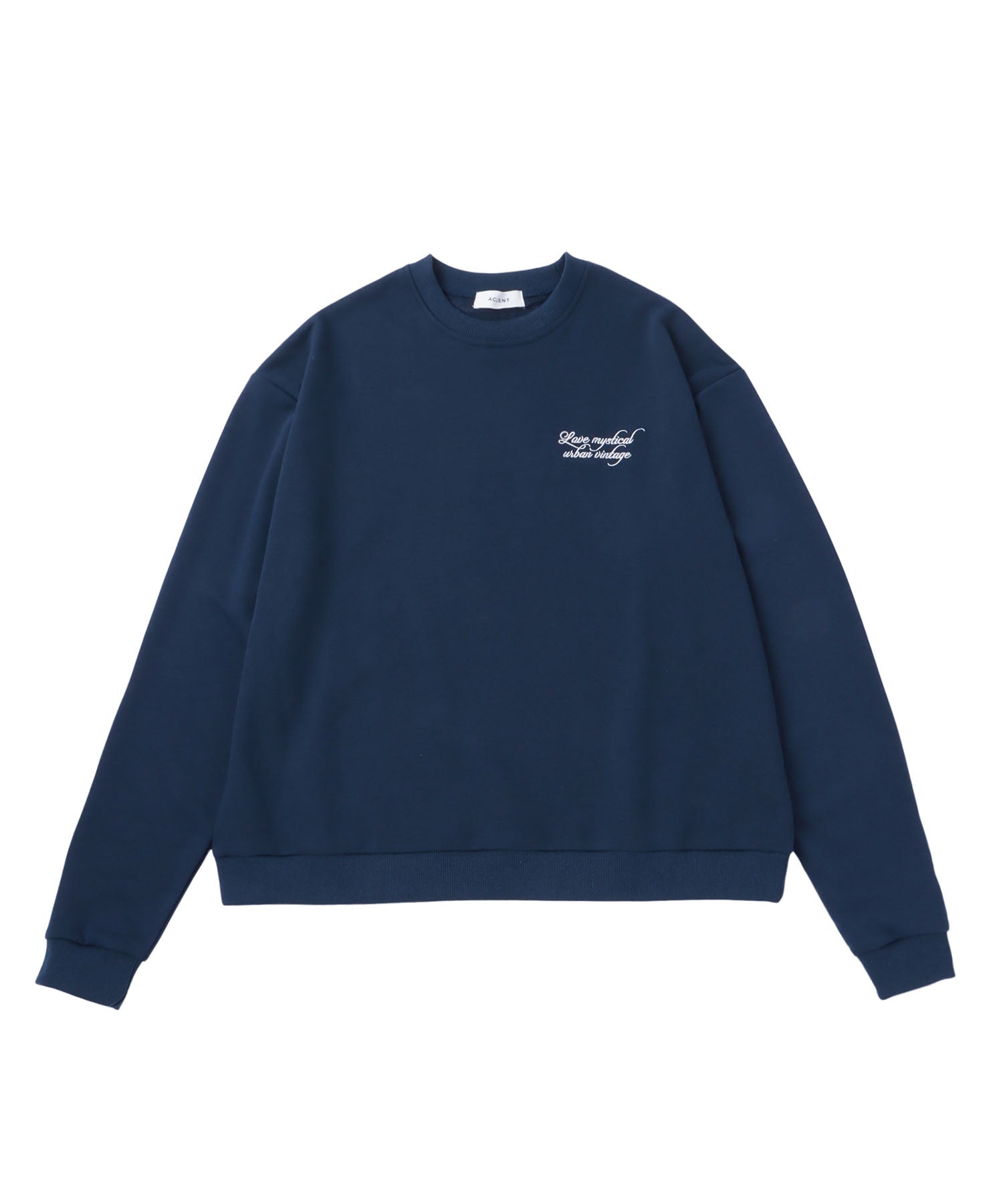 Embroidery over sweatshirt