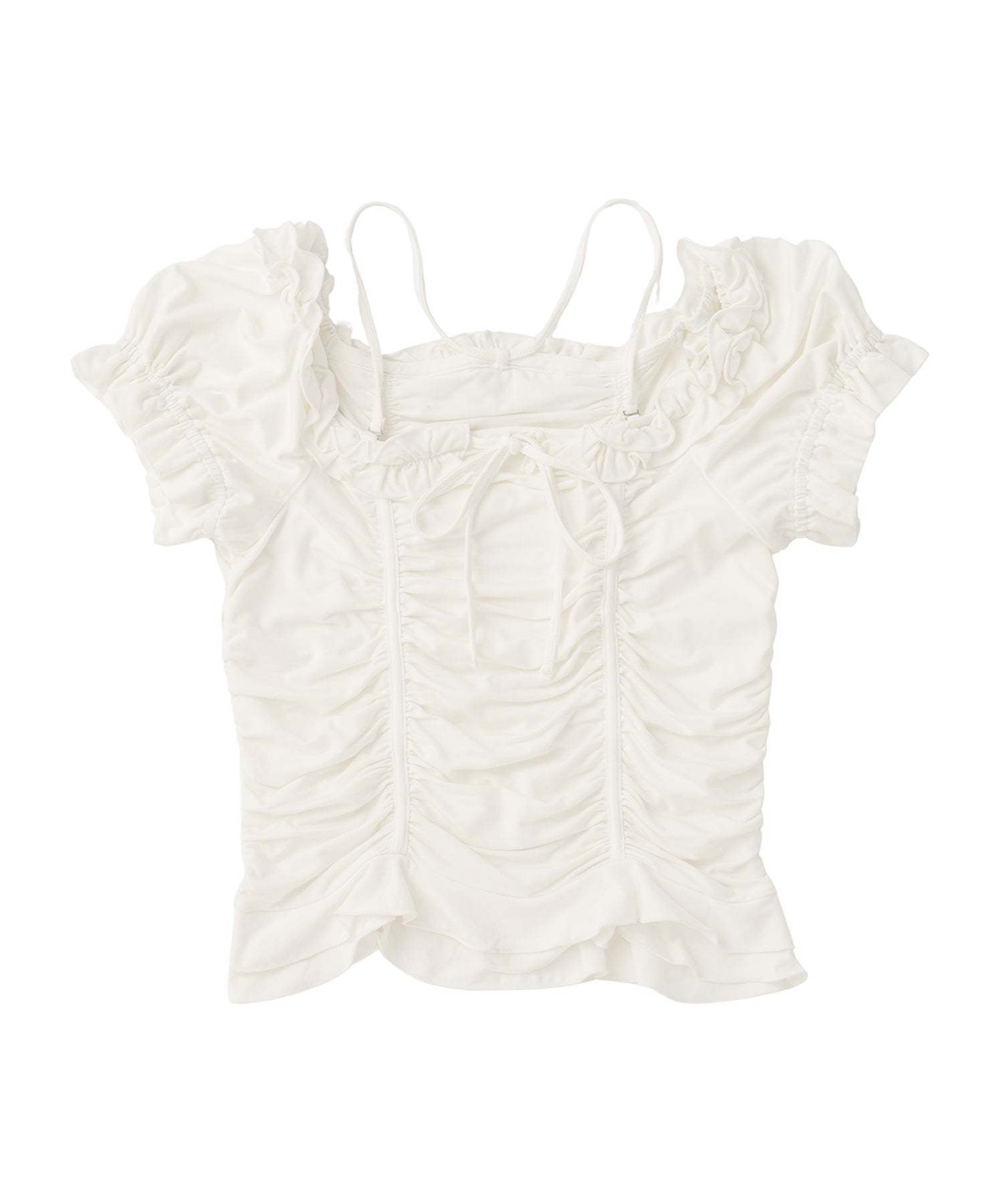 Shirring Ribbon Top