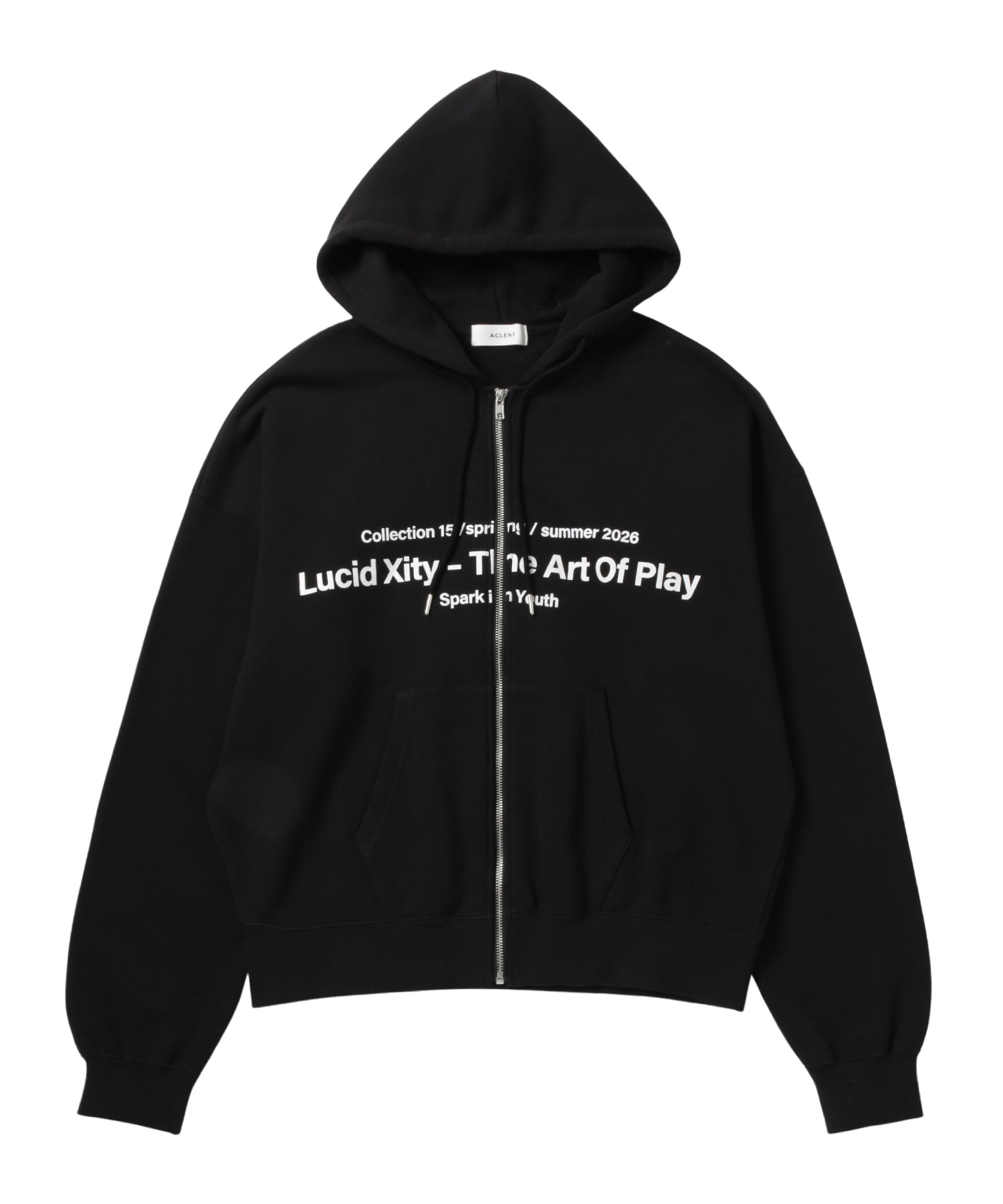 Angel Heart Logo Zip Hoodie｜ACLENT（アクレント）
