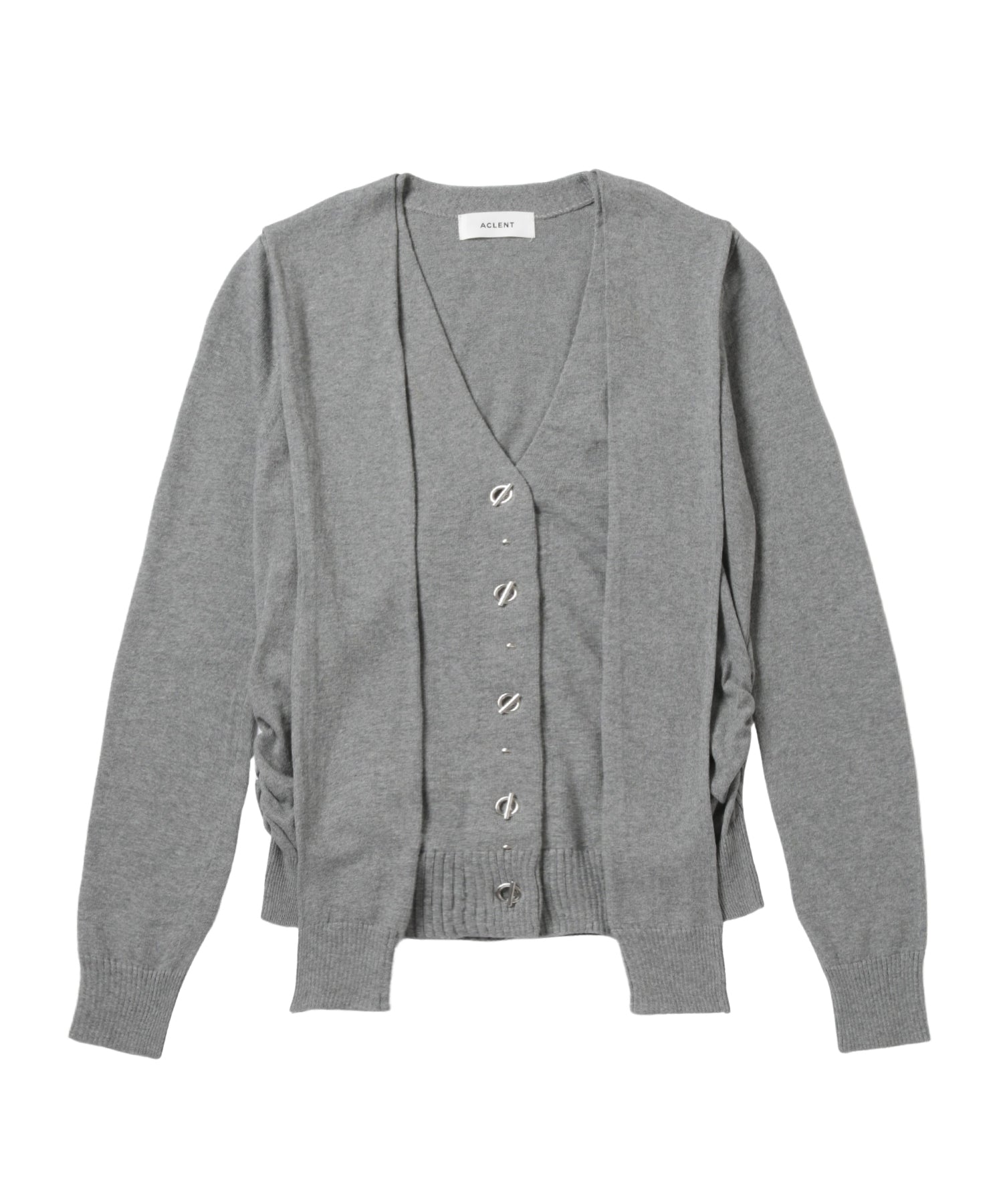 Wrap Style Knit Cardigan