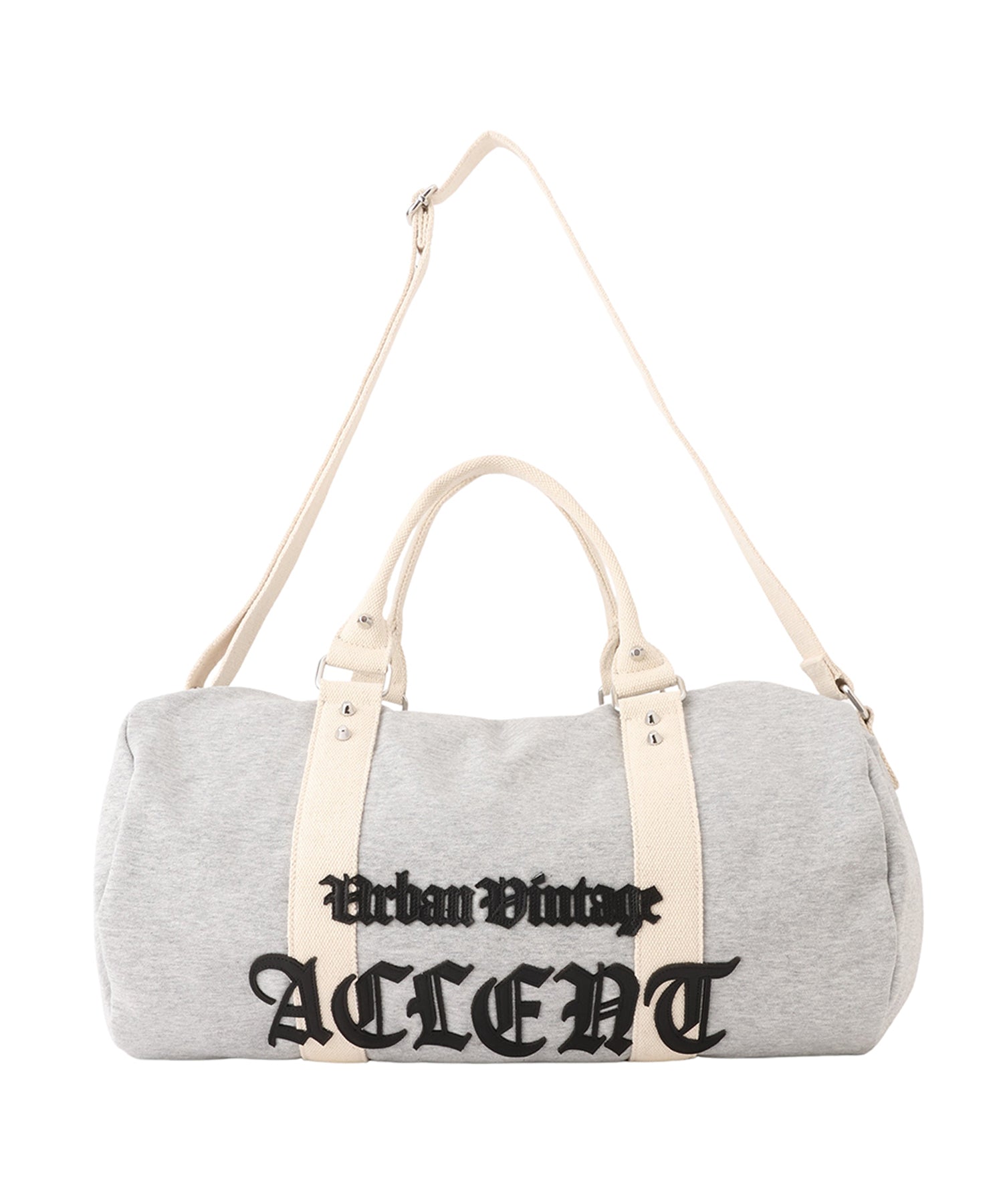 Leather Patch Sweat Bag