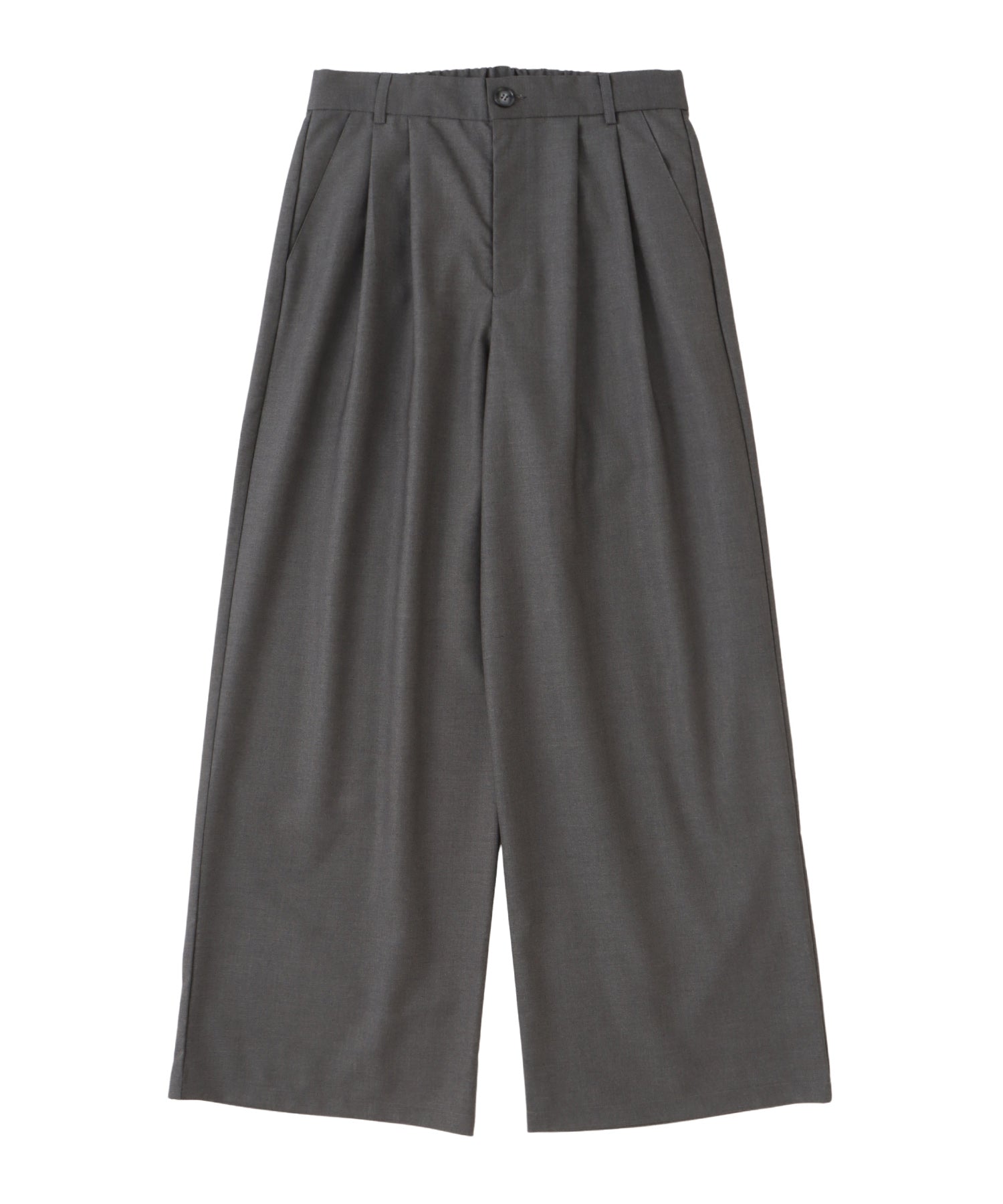 Two tuck wide slacks pants