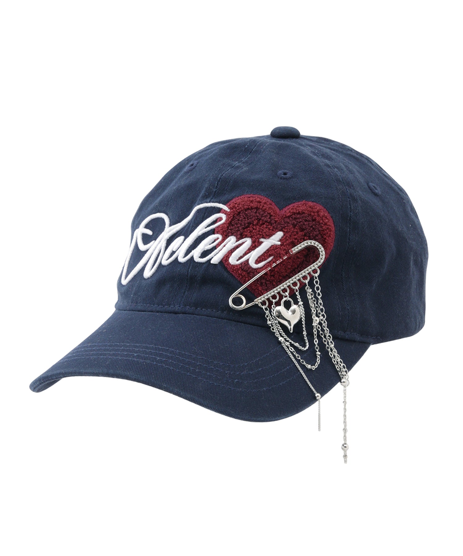 Heart Charm Logo Cap