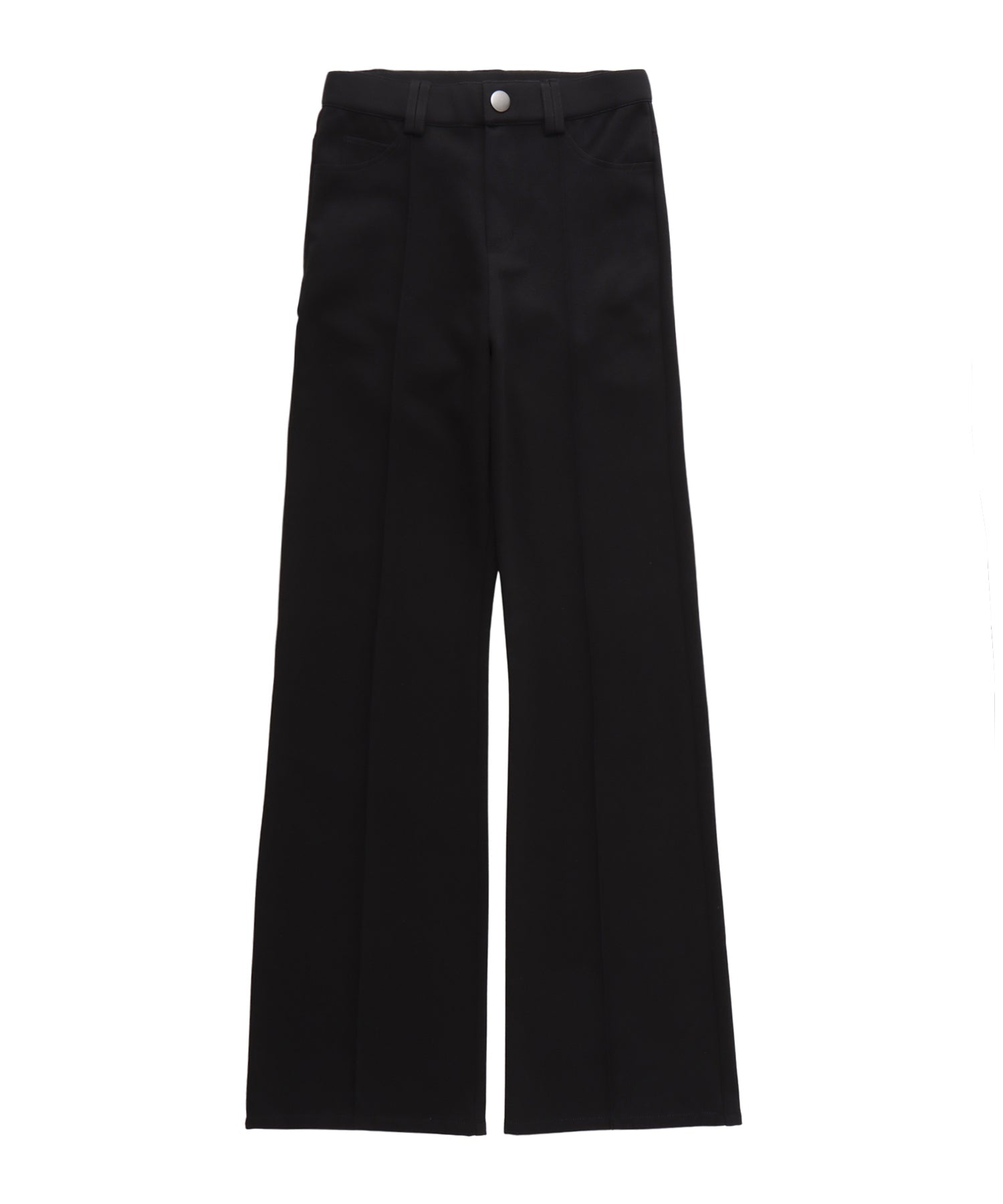 Stretch tuck flare pants