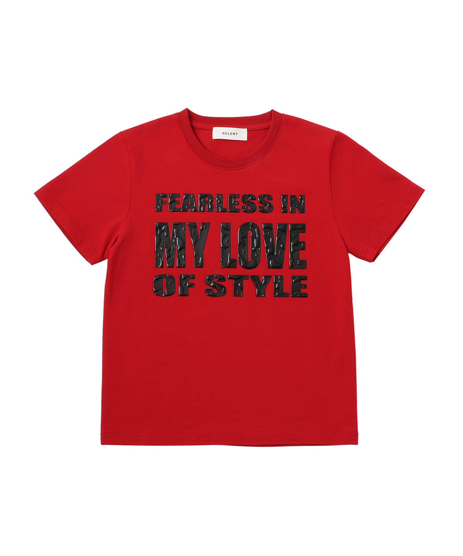 Raised Block Text Tee