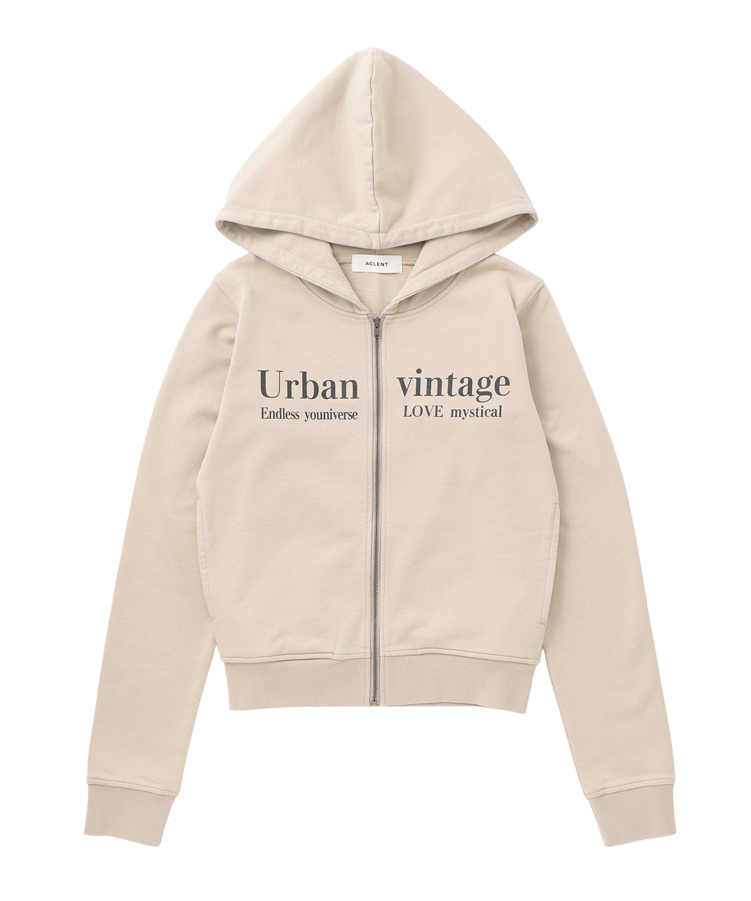 Pigment compact zip hoodie