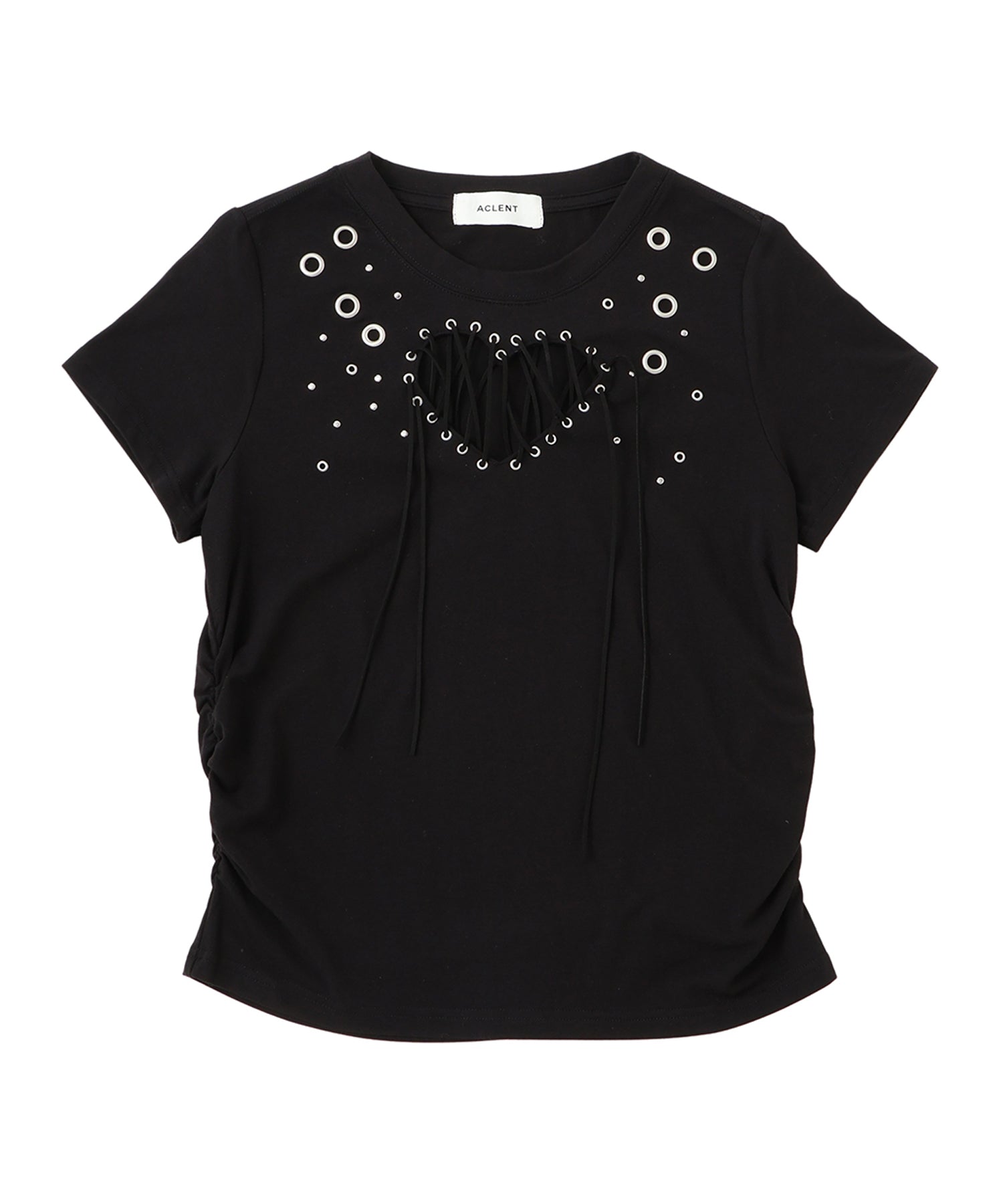 Heart Lace-up Top