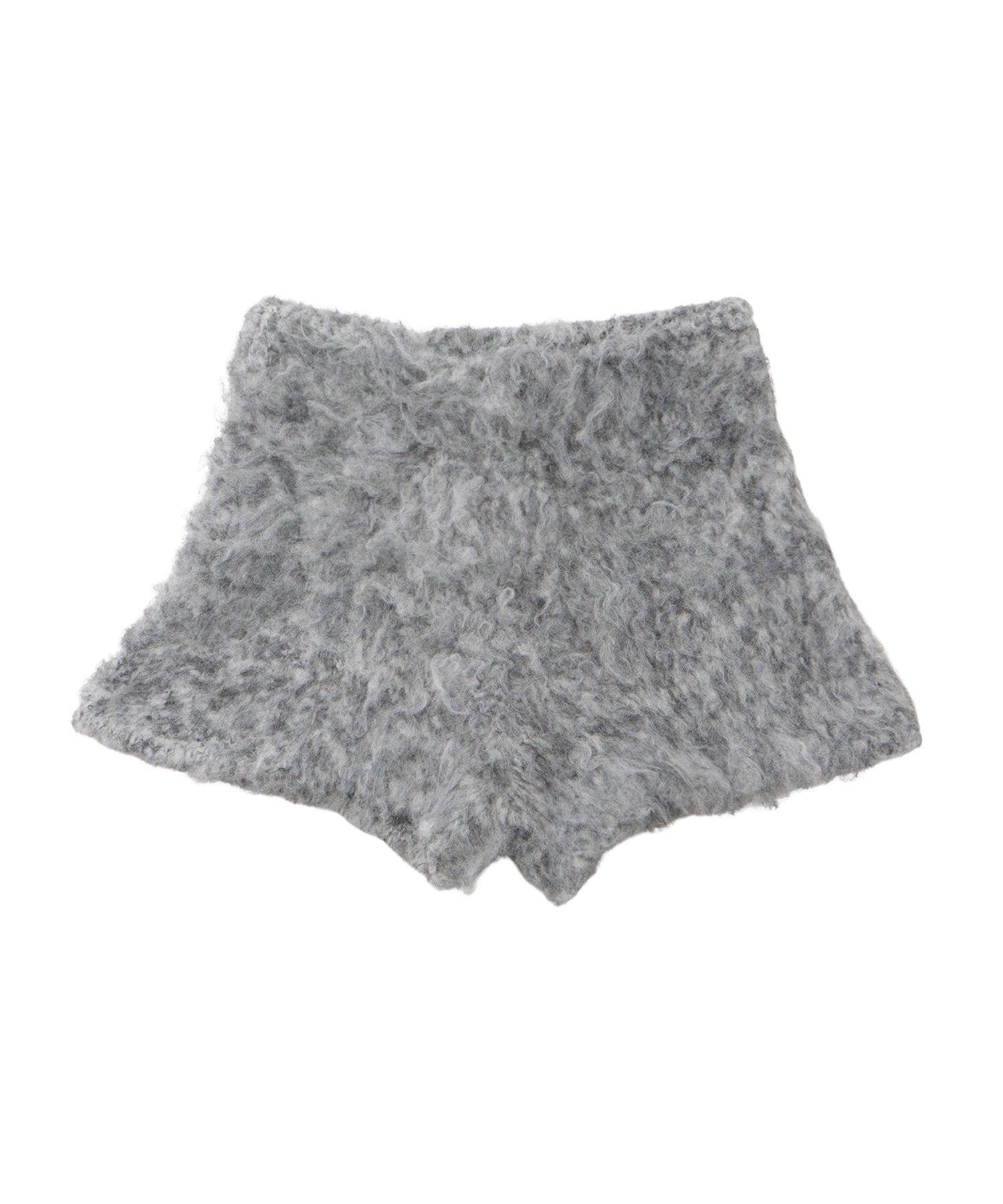 Mix knit short pants