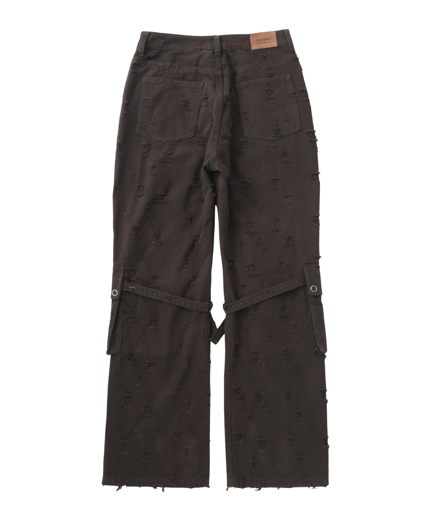 ポケットディティールJ/Wストレートパンツ