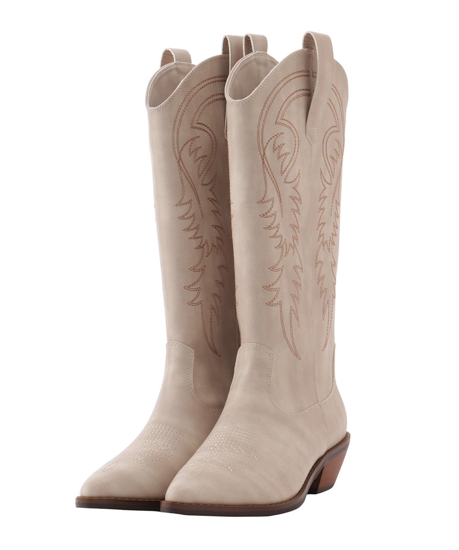 Long western boots