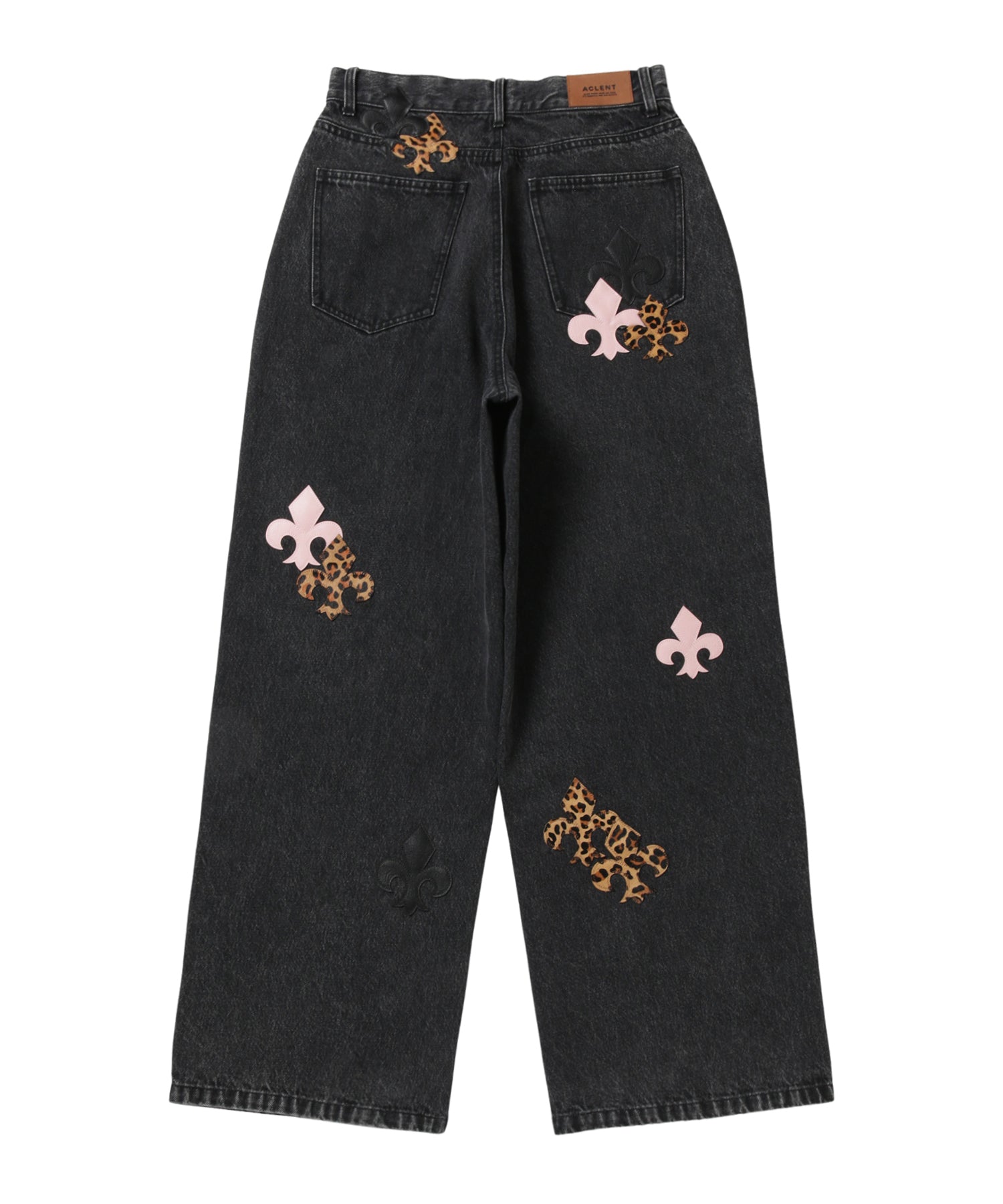 Leather Patch Icon Denim