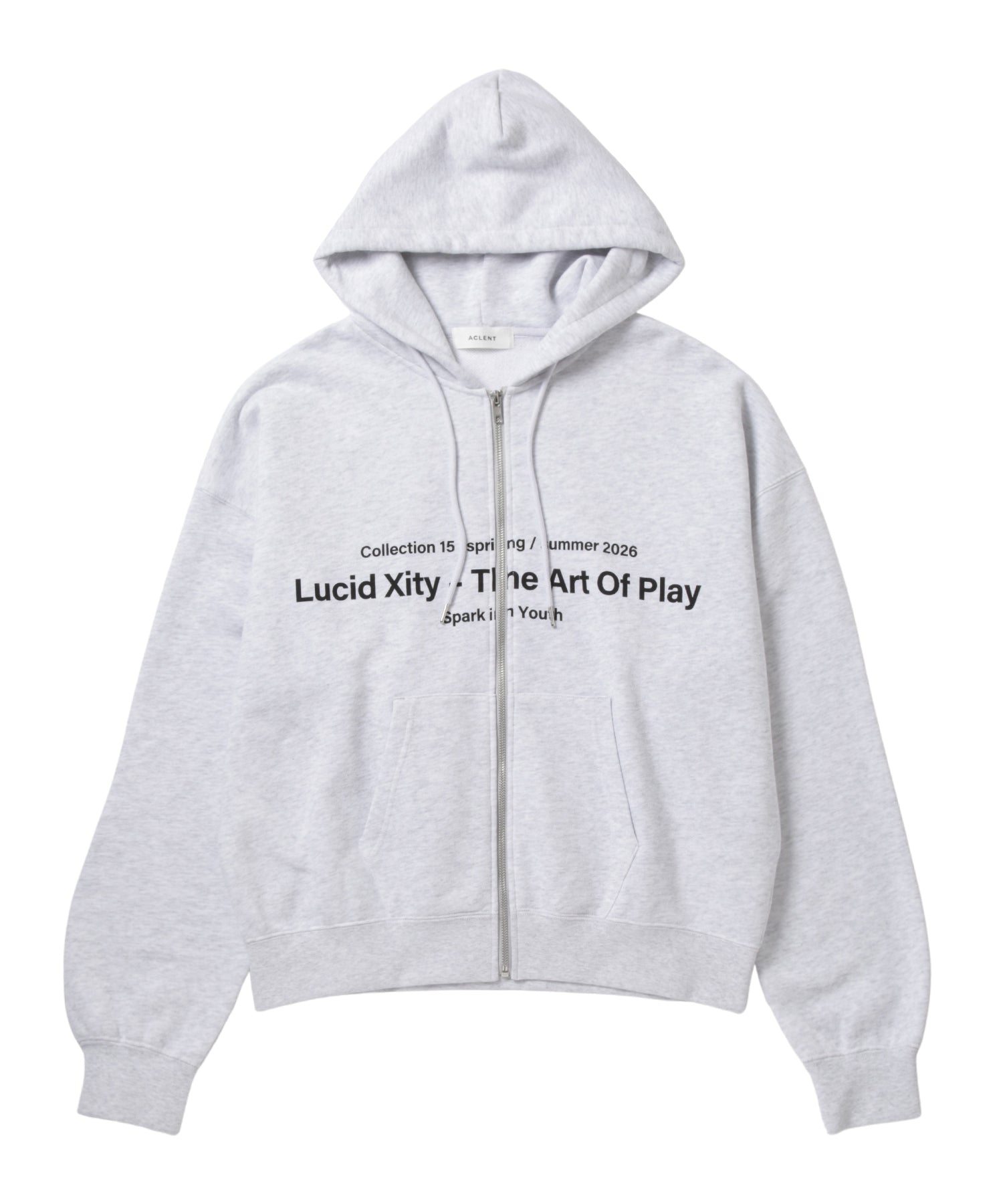 Angel Heart Logo Zip Hoodie｜ACLENT（アクレント）