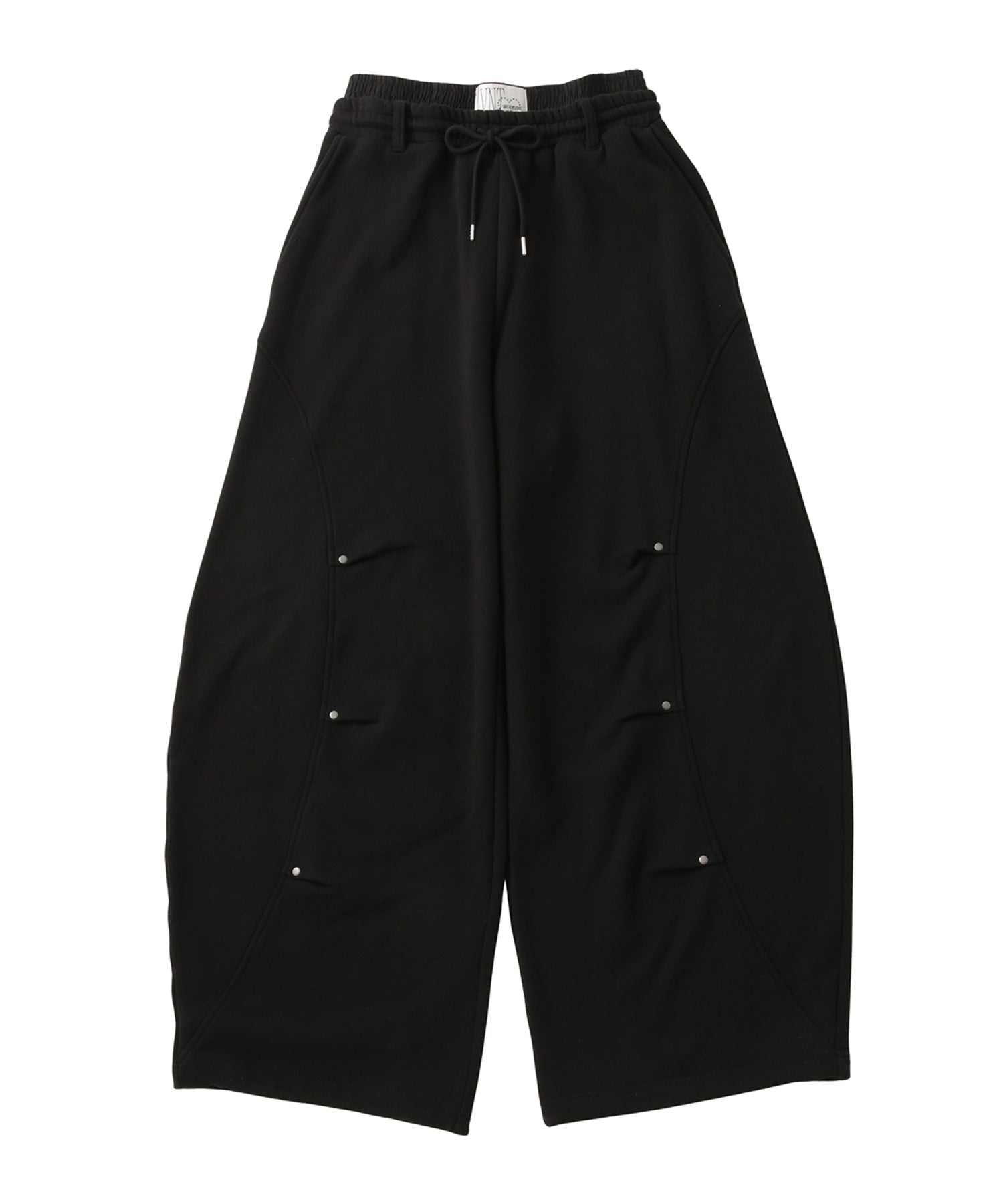 Double Waist Curve Sweat Pants