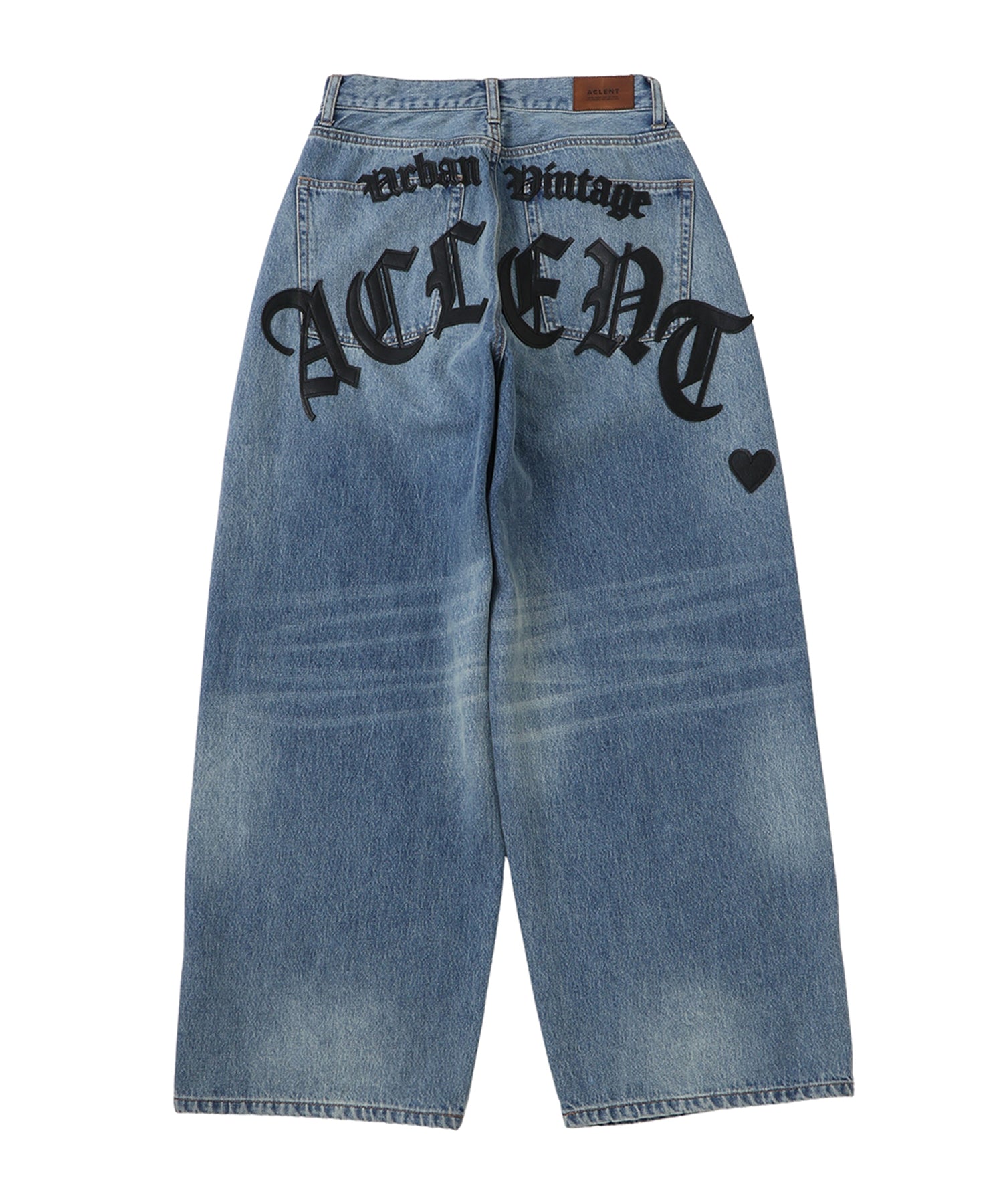 Back Logo Icon Denim｜ACLENT（アクレント）