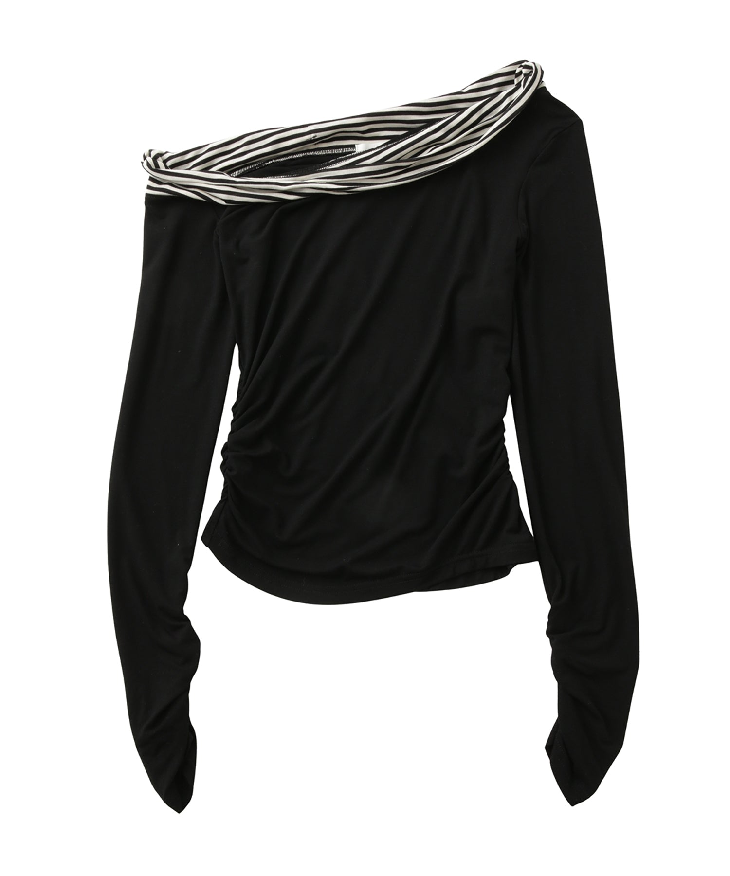 Turn-Back One-Shoulder Top