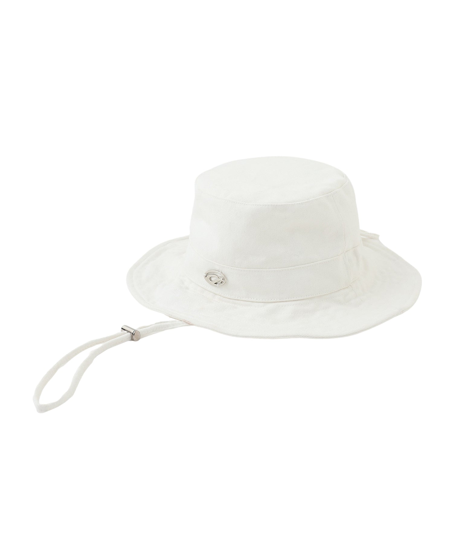 String canvas bucket hat