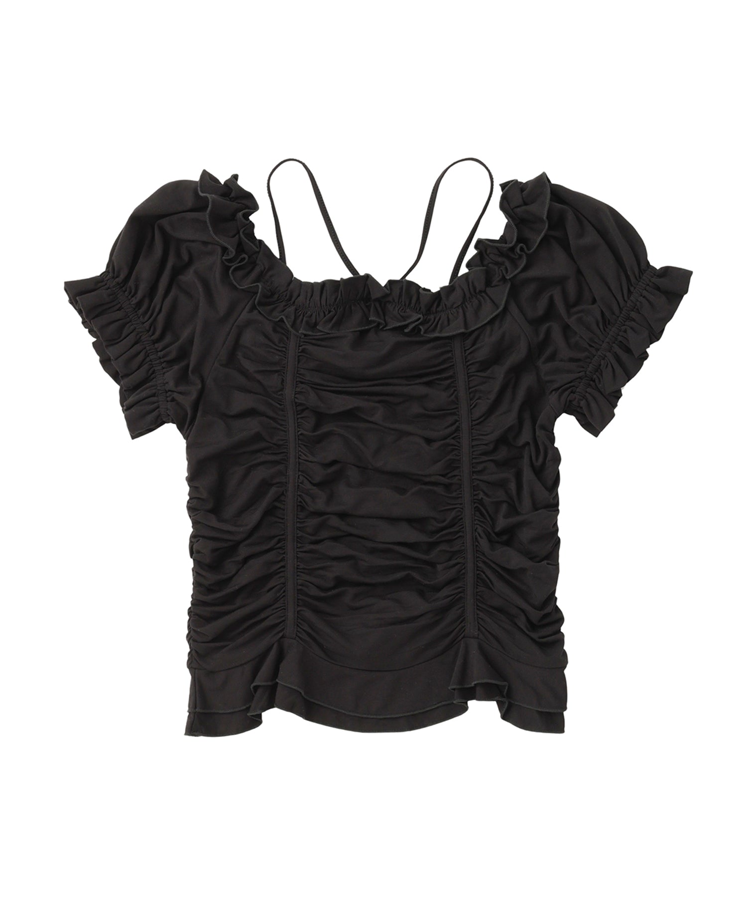Shirring Ribbon Top