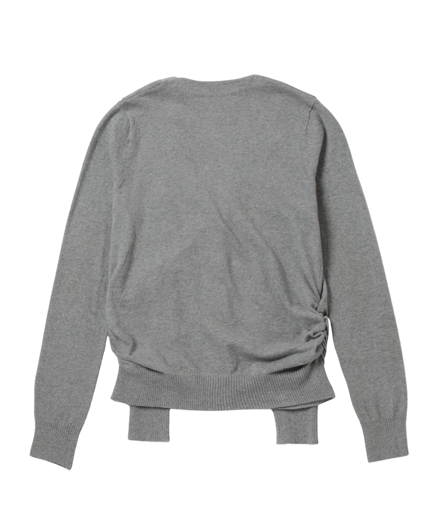 Wrap Style Knit Cardigan